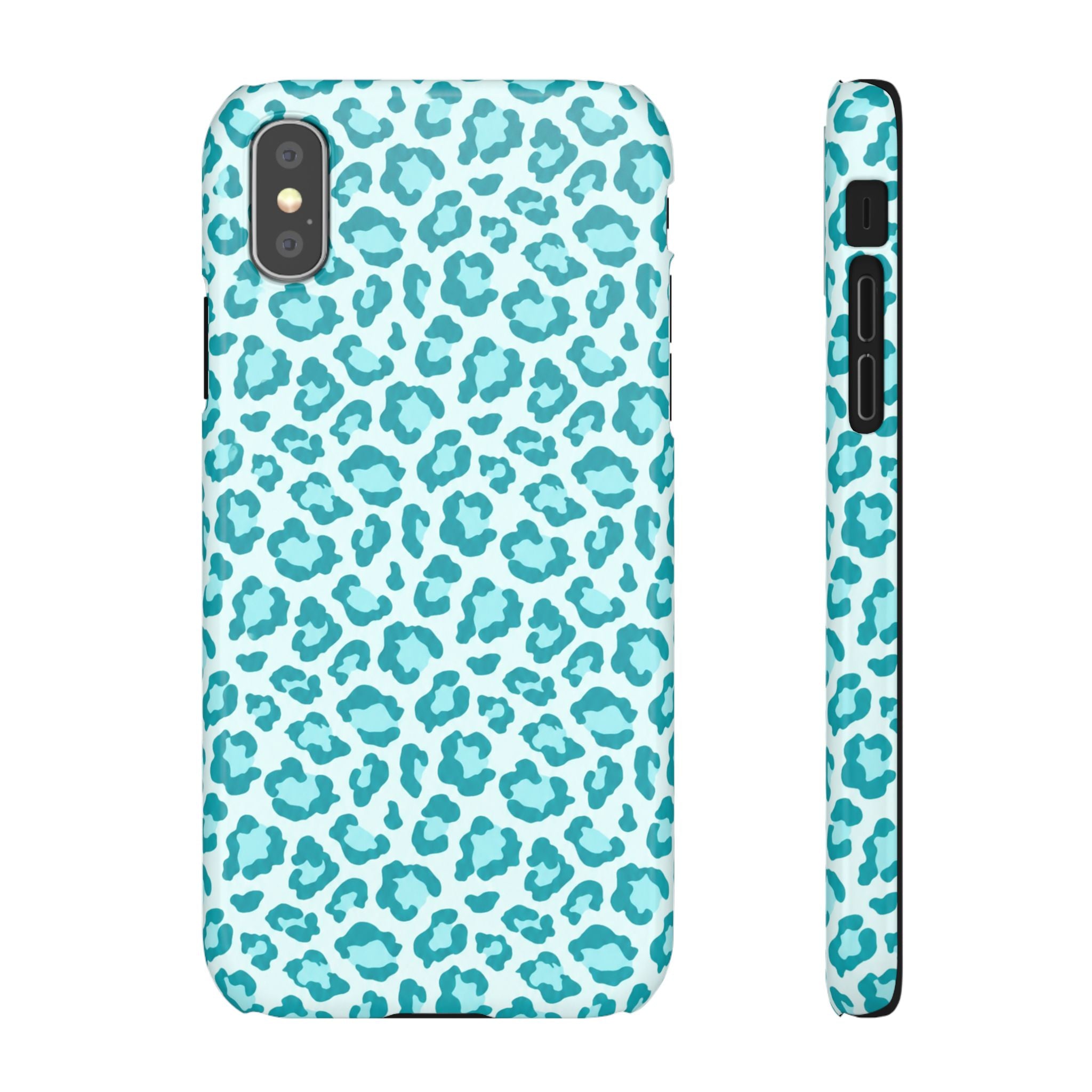 KÉK LEOPÁRDOS SAMSUNG IPHONE TOK