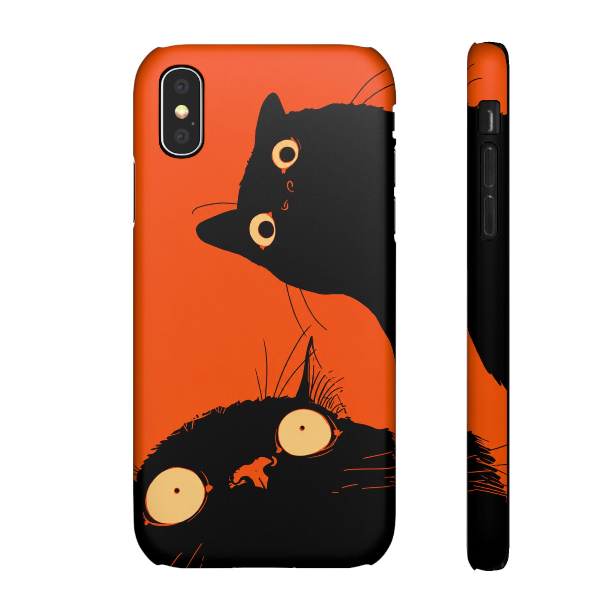 FEKETE MACSKÁK SAMSUNG IPHONE TOK