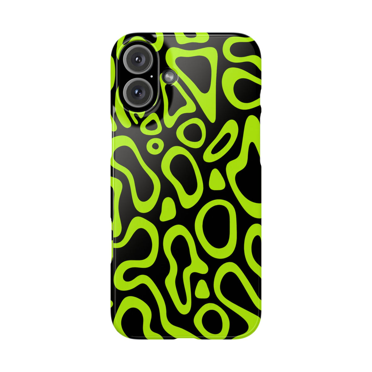 ZÖLD MINTÁS SAMSUNG IPHONE TOK