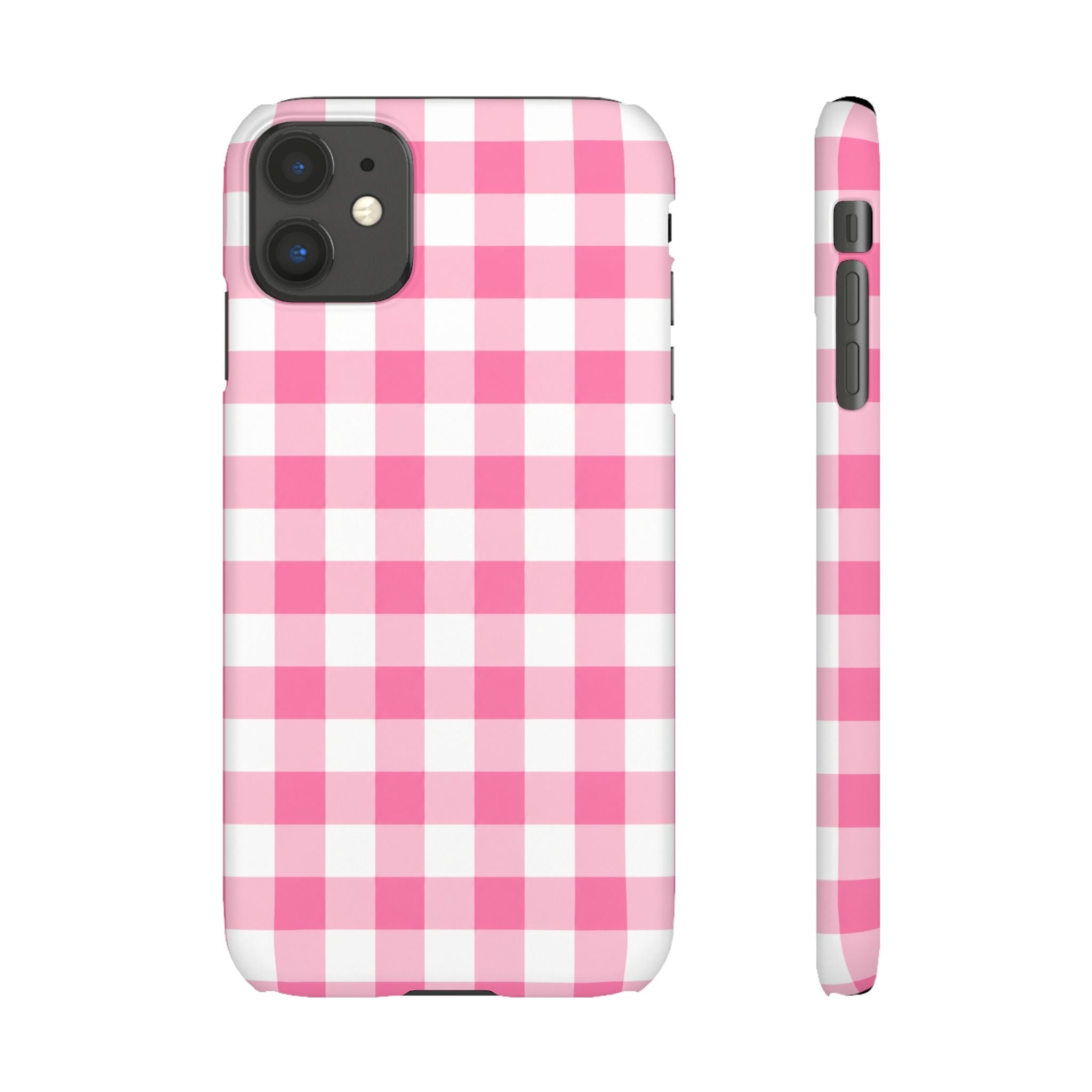 RÓZSASZIN KOCKÁS SAMSUNG IPHONE TOK