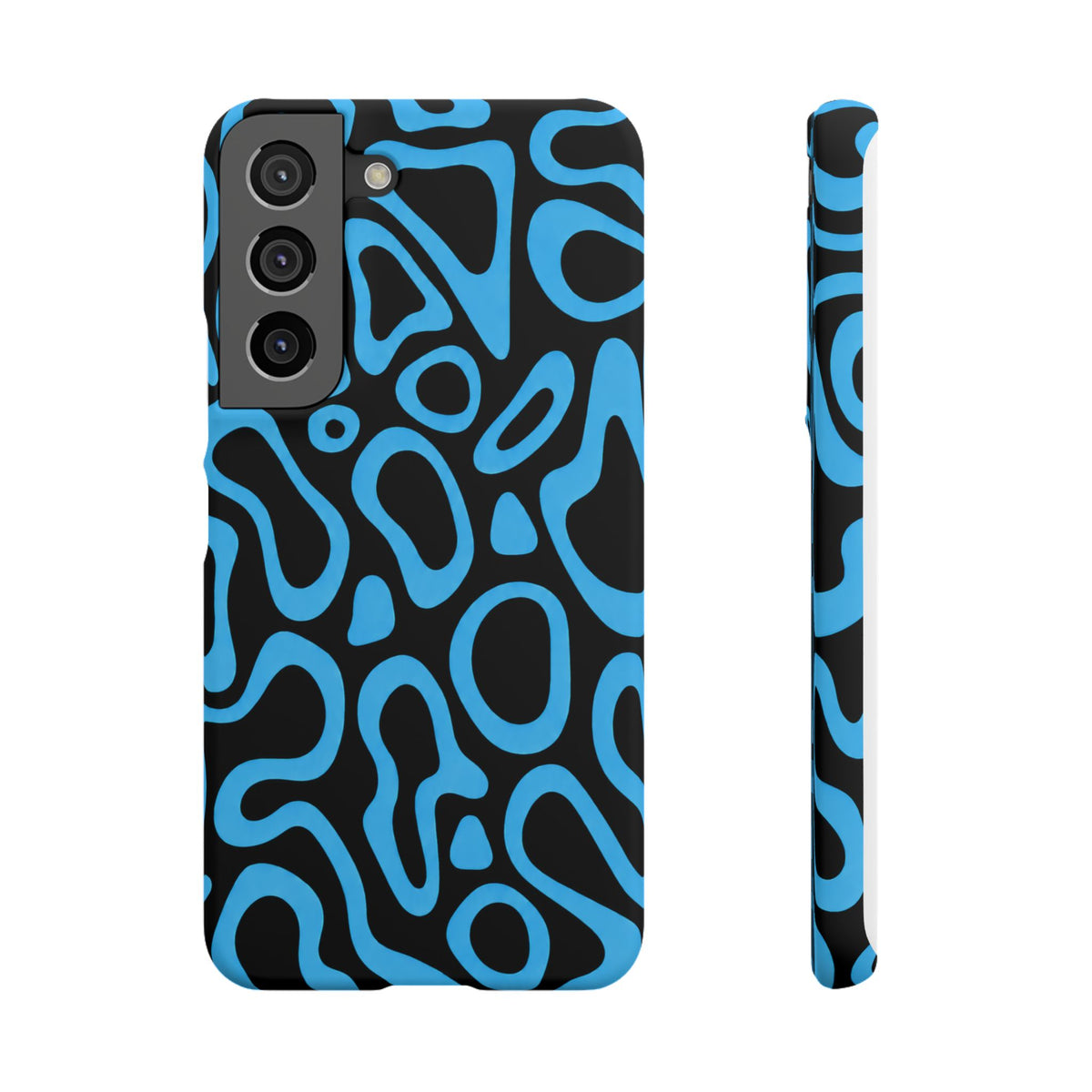 KÉK MINTÁS SAMSUNG IPHONE TOK