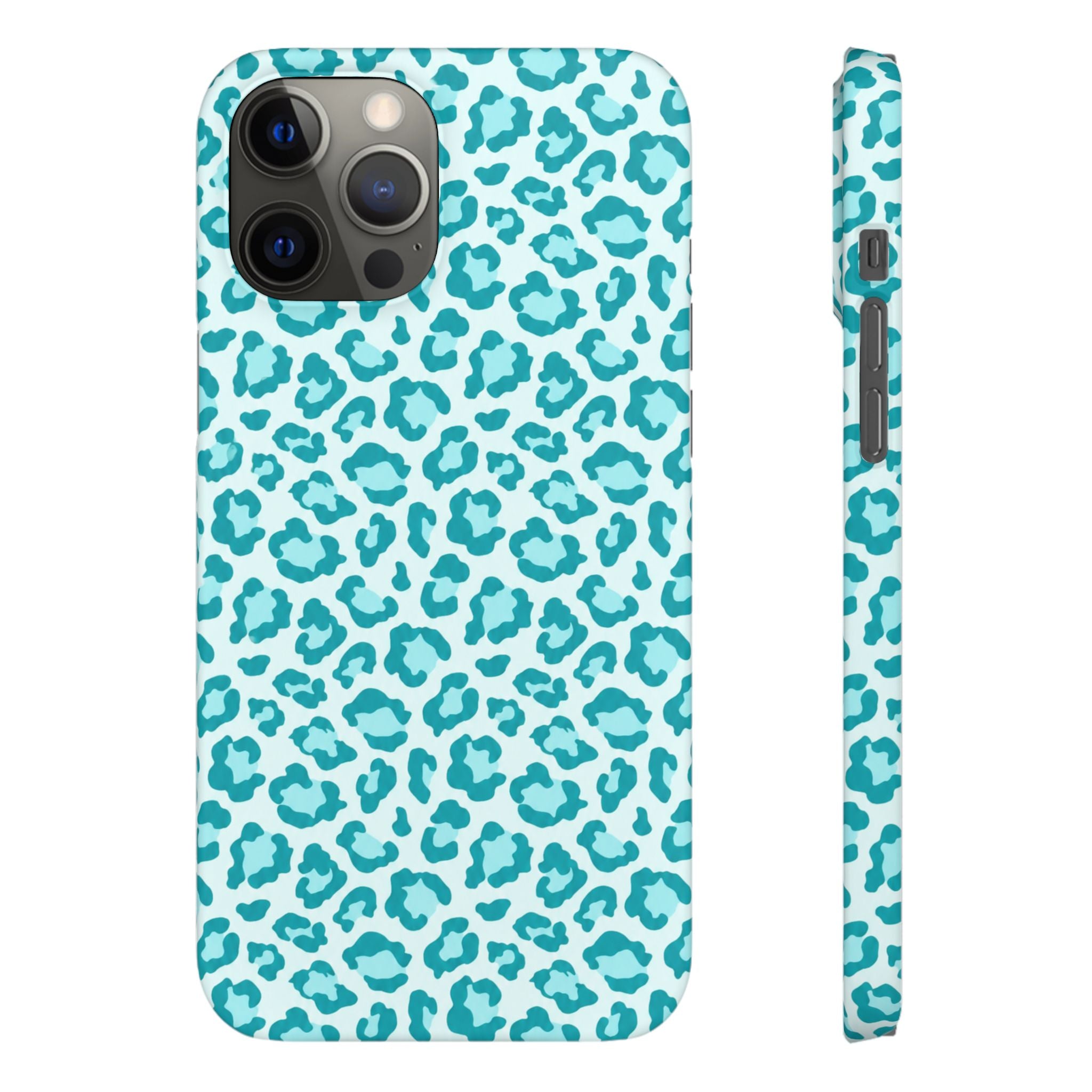 KÉK LEOPÁRDOS SAMSUNG IPHONE TOK