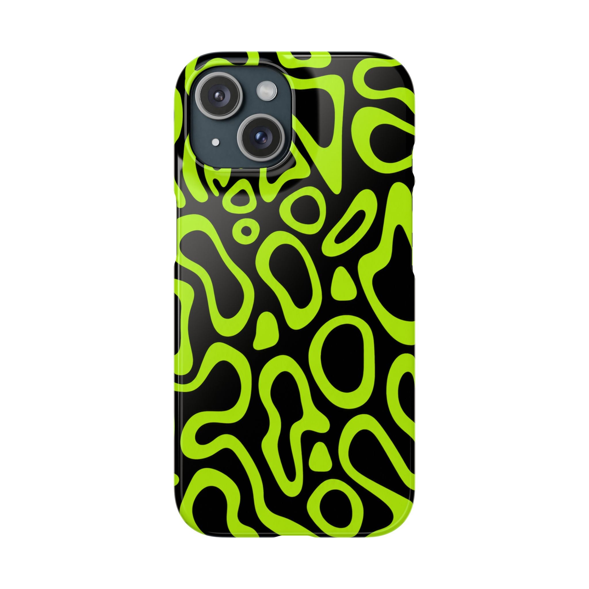 ZÖLD MINTÁS SAMSUNG IPHONE TOK