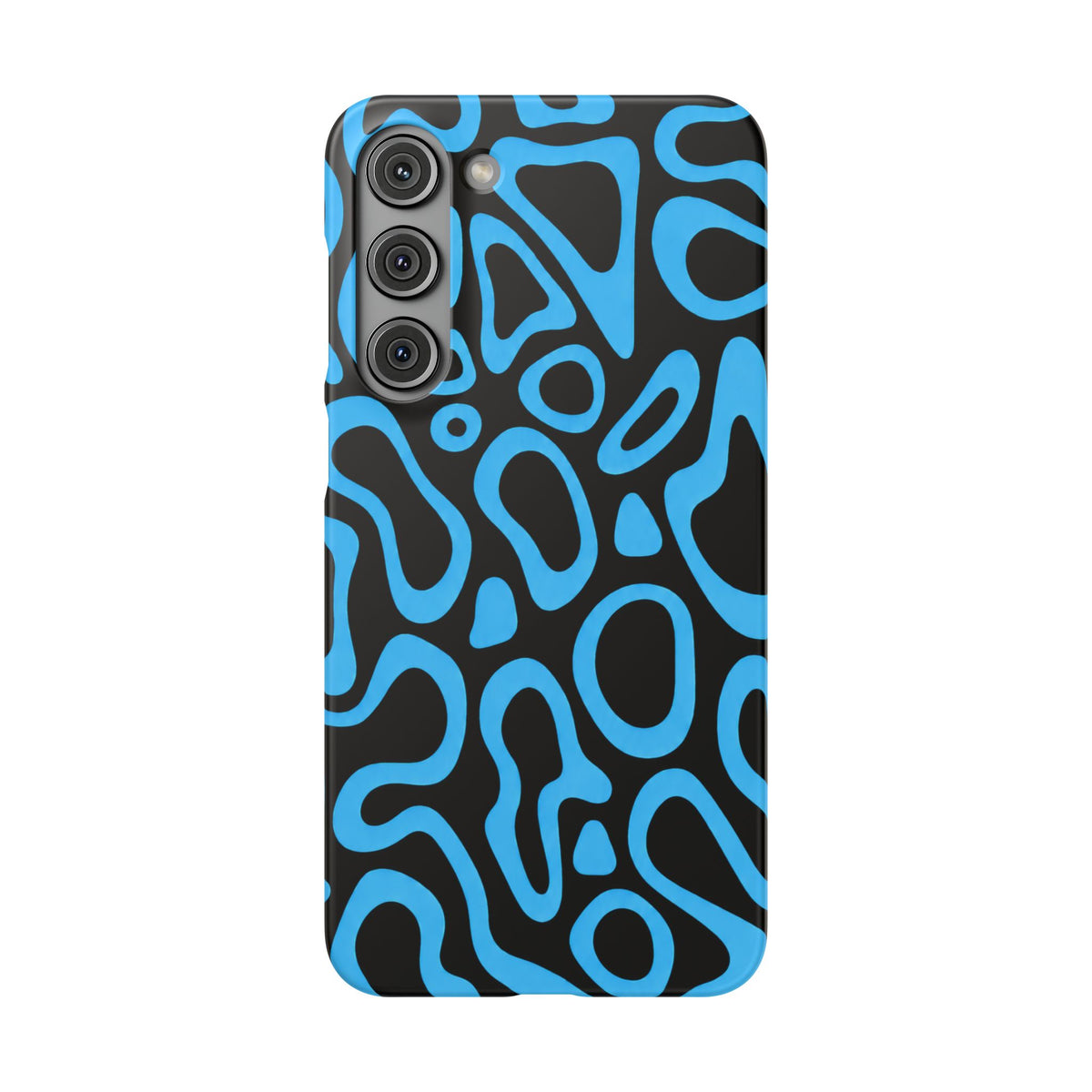 KÉK MINTÁS SAMSUNG IPHONE TOK