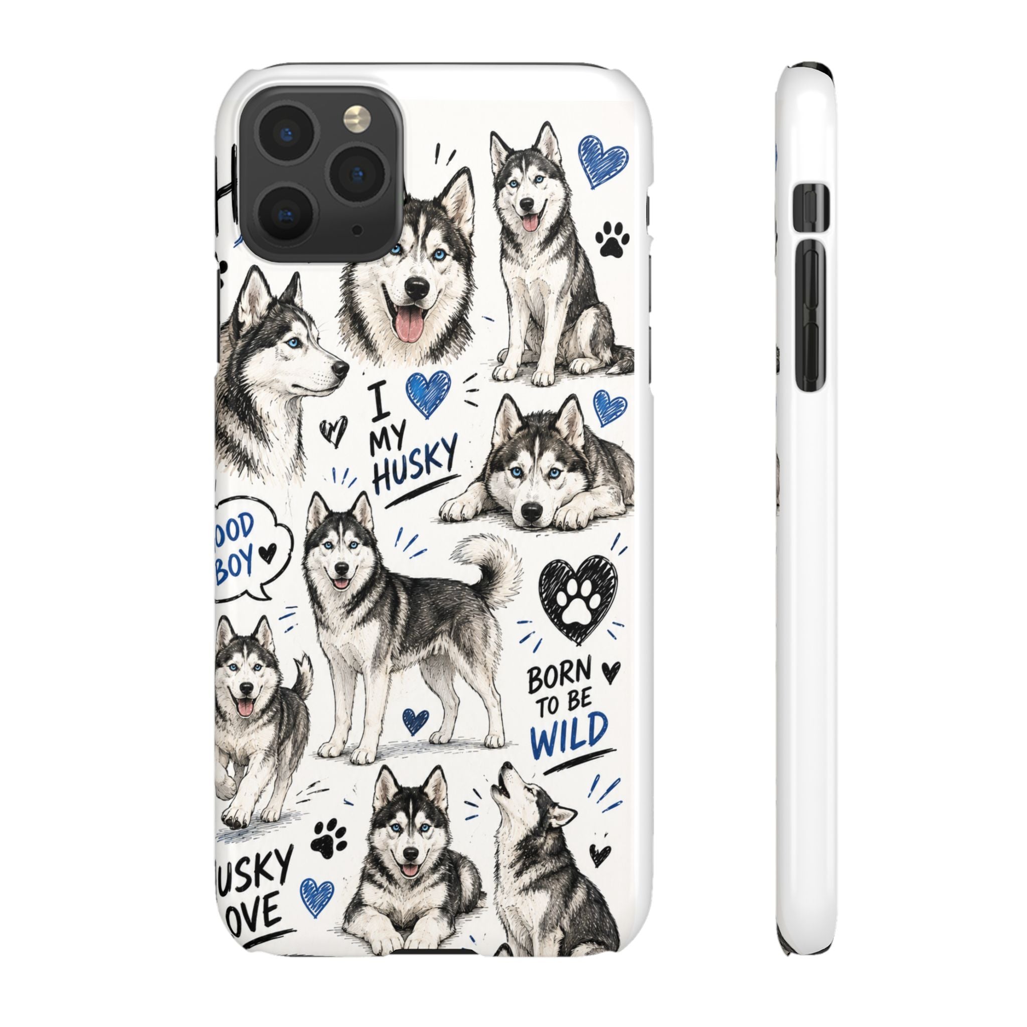 HUSKY MINTÁS IPHONE TOK.