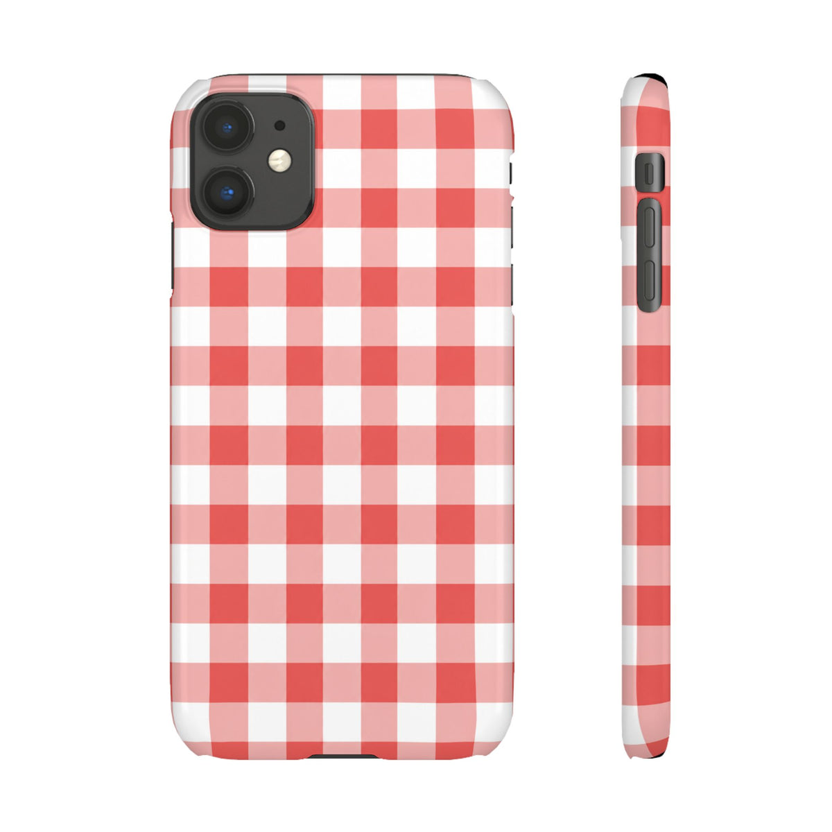 PIROS KOCKÁS SAMSUNG IPHONE TOK