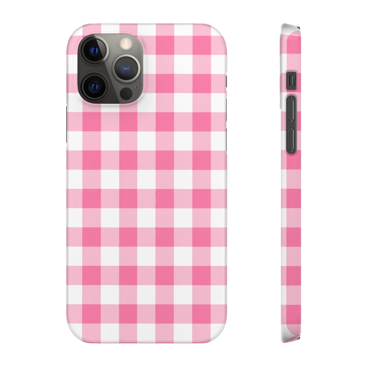 RÓZSASZIN KOCKÁS SAMSUNG IPHONE TOK