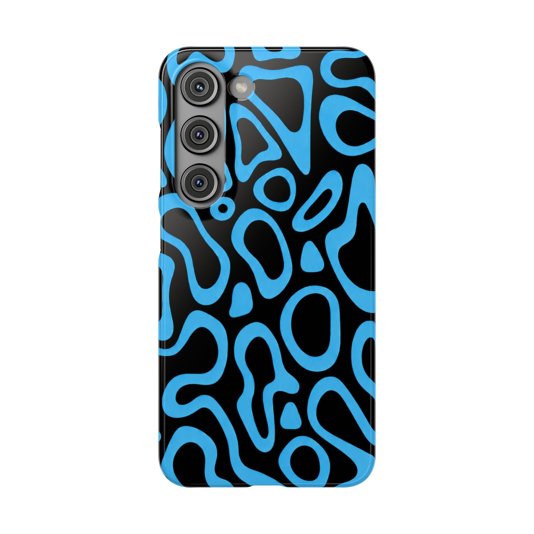 KÉK MINTÁS SAMSUNG IPHONE TOK