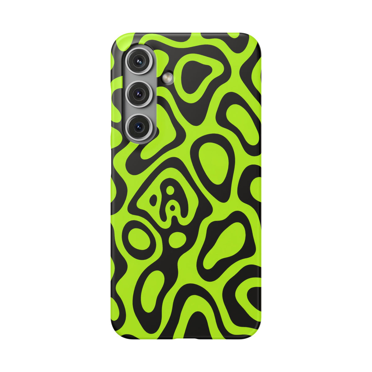 ZÖLD MINTÁS SAMSUNG IPHONE TOK