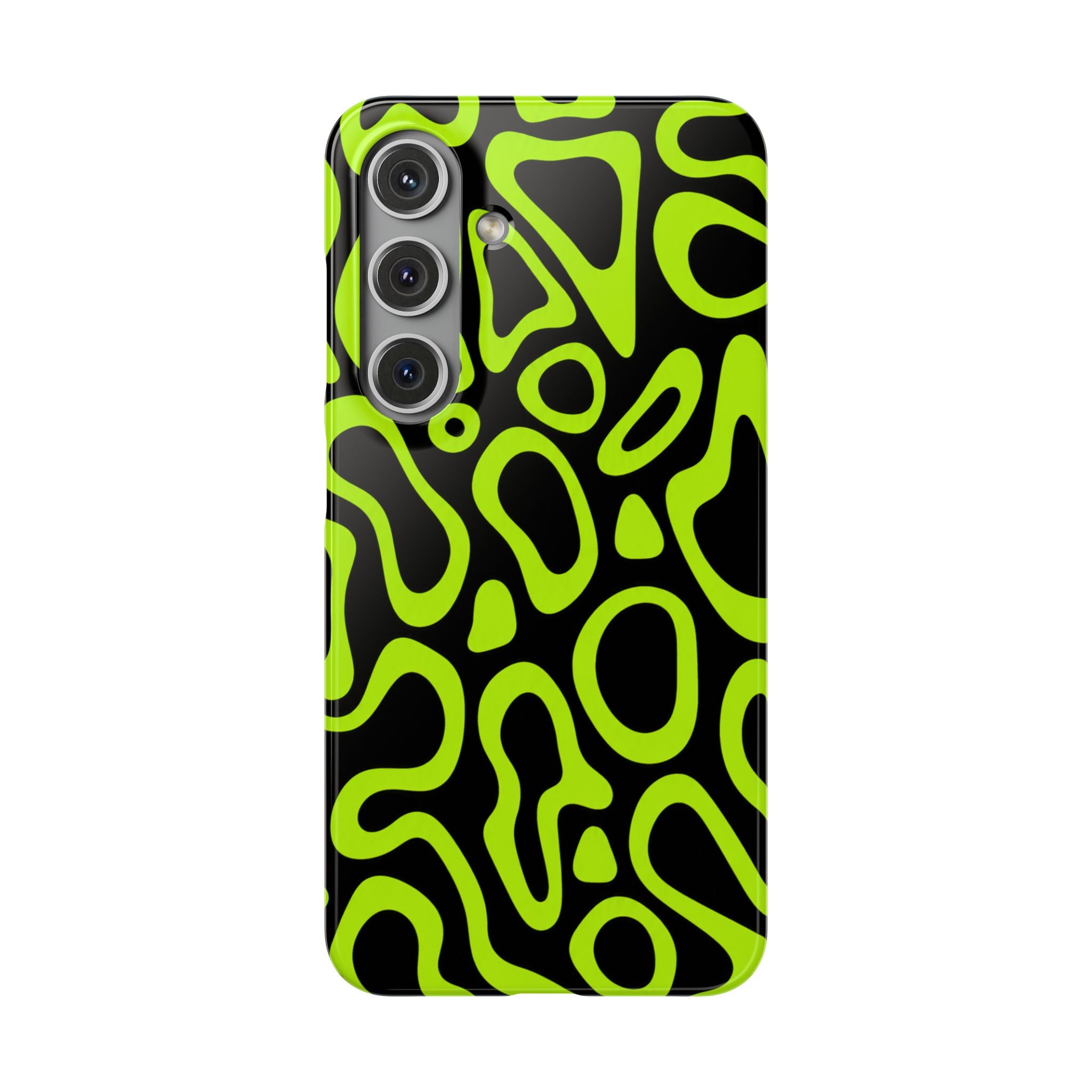 ZÖLD MINTÁS SAMSUNG IPHONE TOK