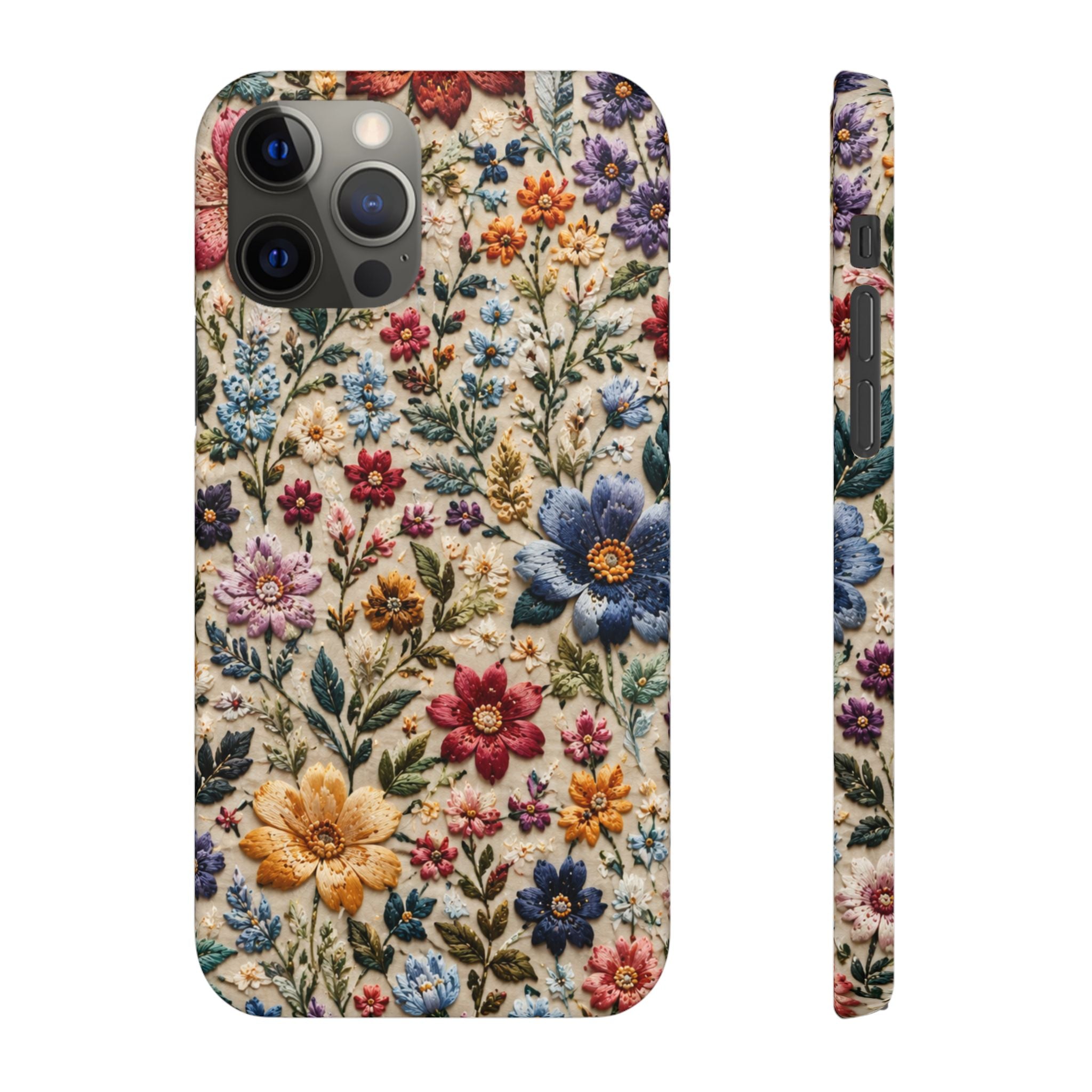 HIMZETT VIRÁGOS IPHONE TOK