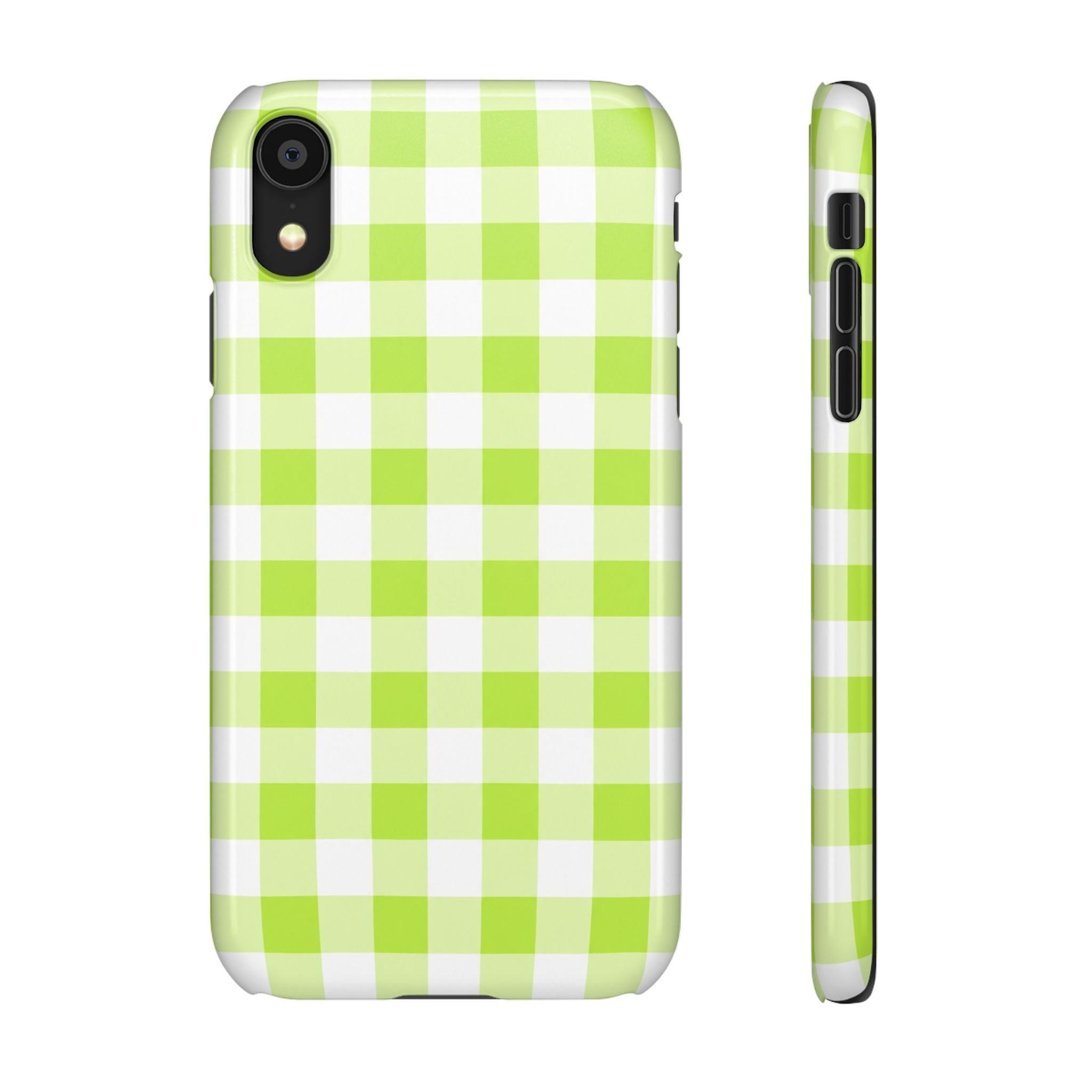 ZÖLD KOCKÁS SAMSUNG IPHONE TOK