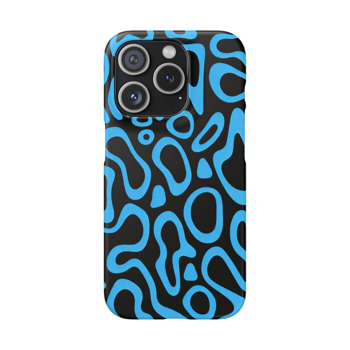 KÉK MINTÁS SAMSUNG IPHONE TOK
