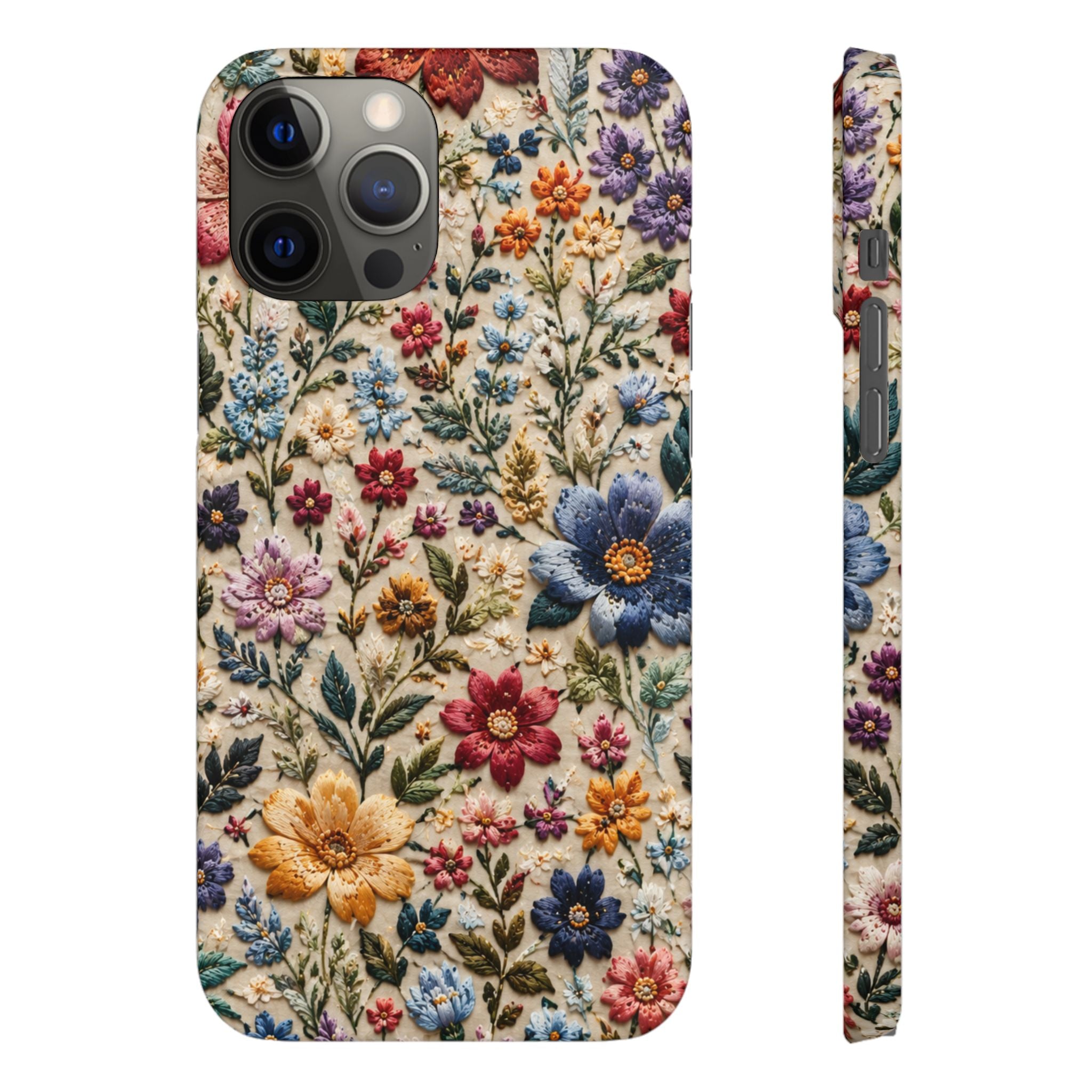 HIMZETT VIRÁGOS IPHONE TOK
