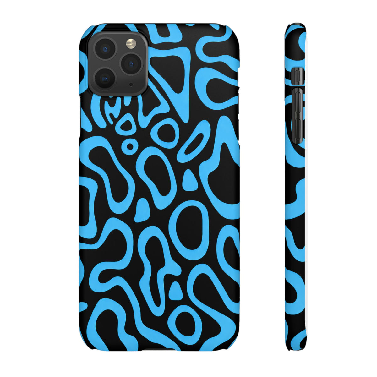 KÉK MINTÁS SAMSUNG IPHONE TOK