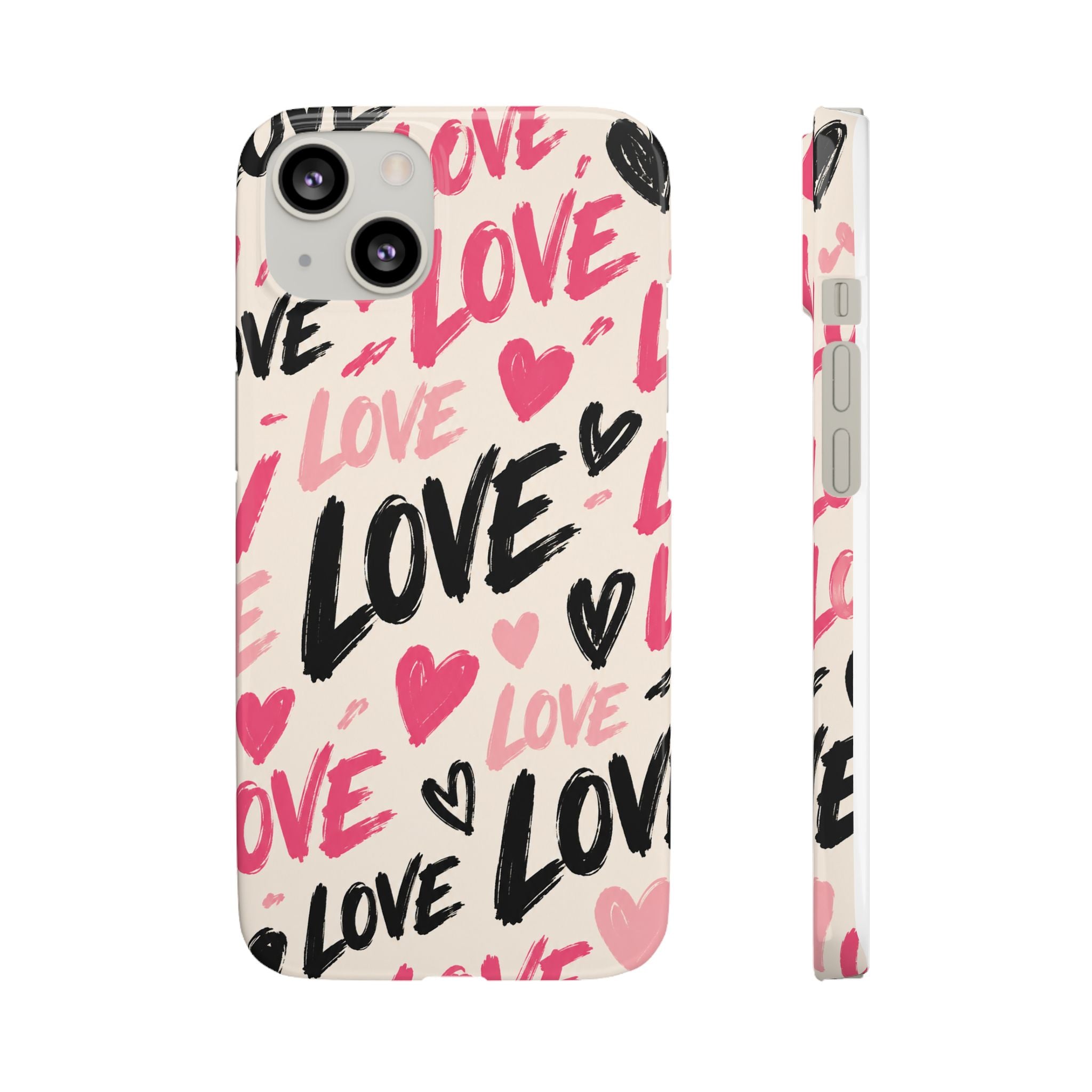 LOVE MINTÁS IPHONE TOK