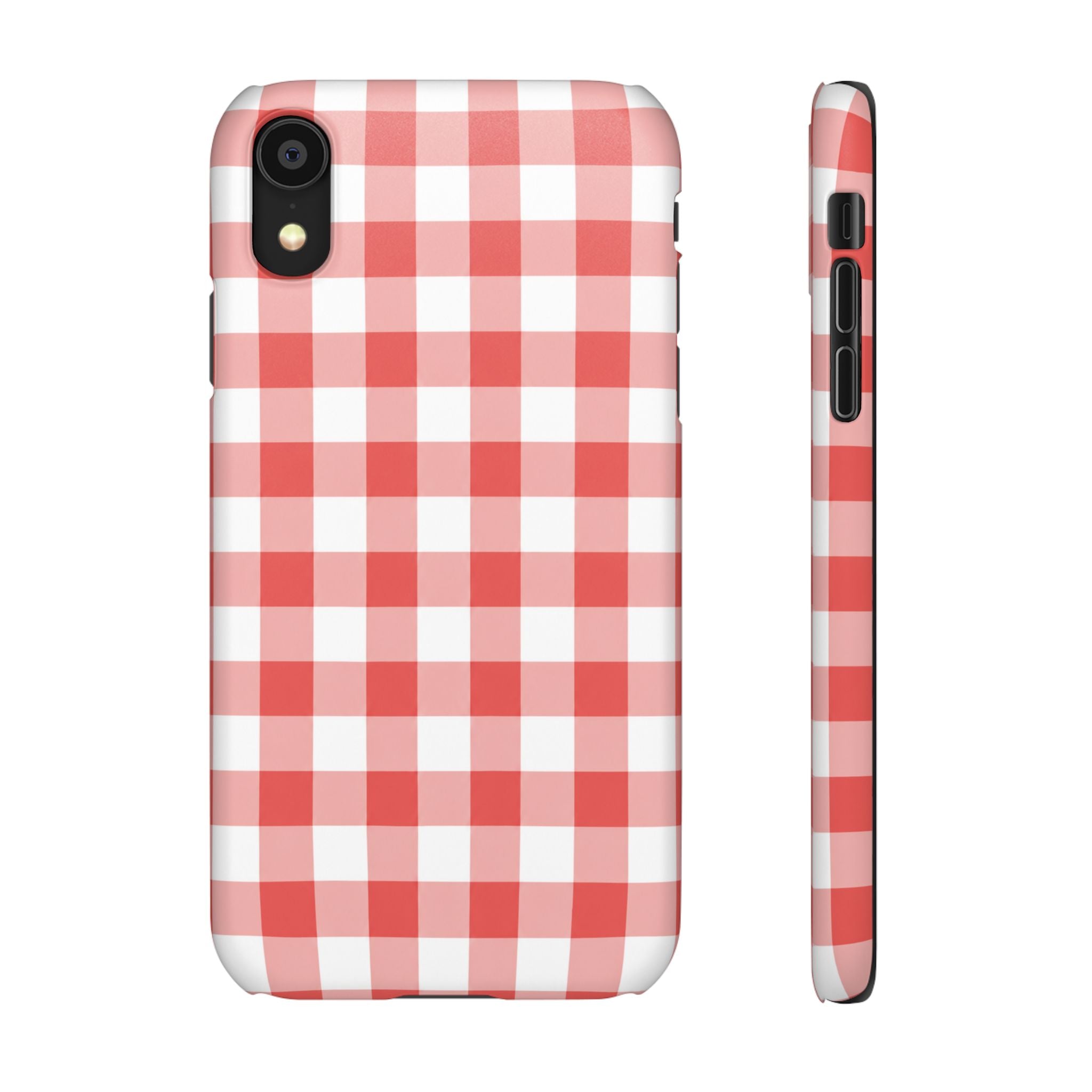 PIROS KOCKÁS SAMSUNG IPHONE TOK