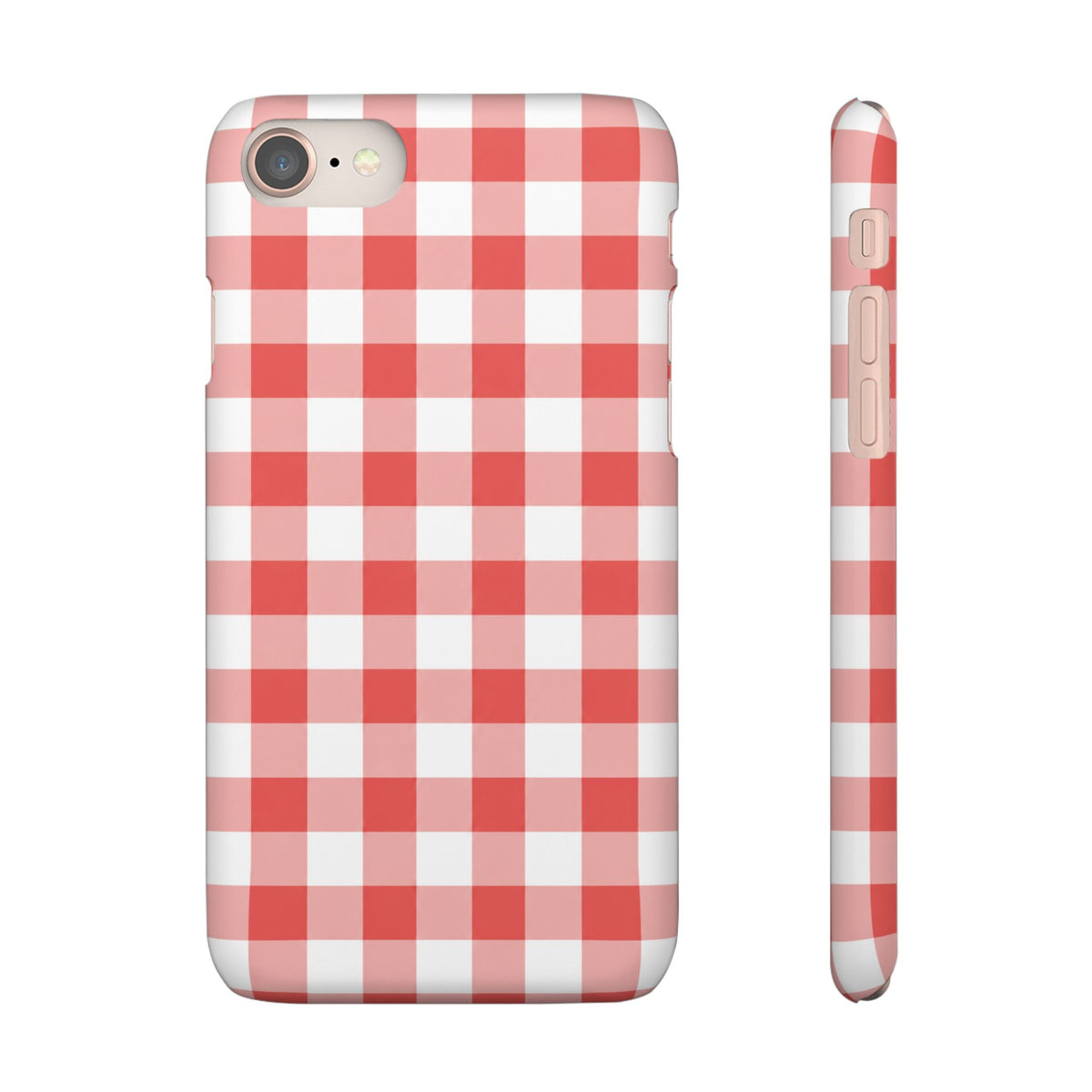 PIROS KOCKÁS SAMSUNG IPHONE TOK