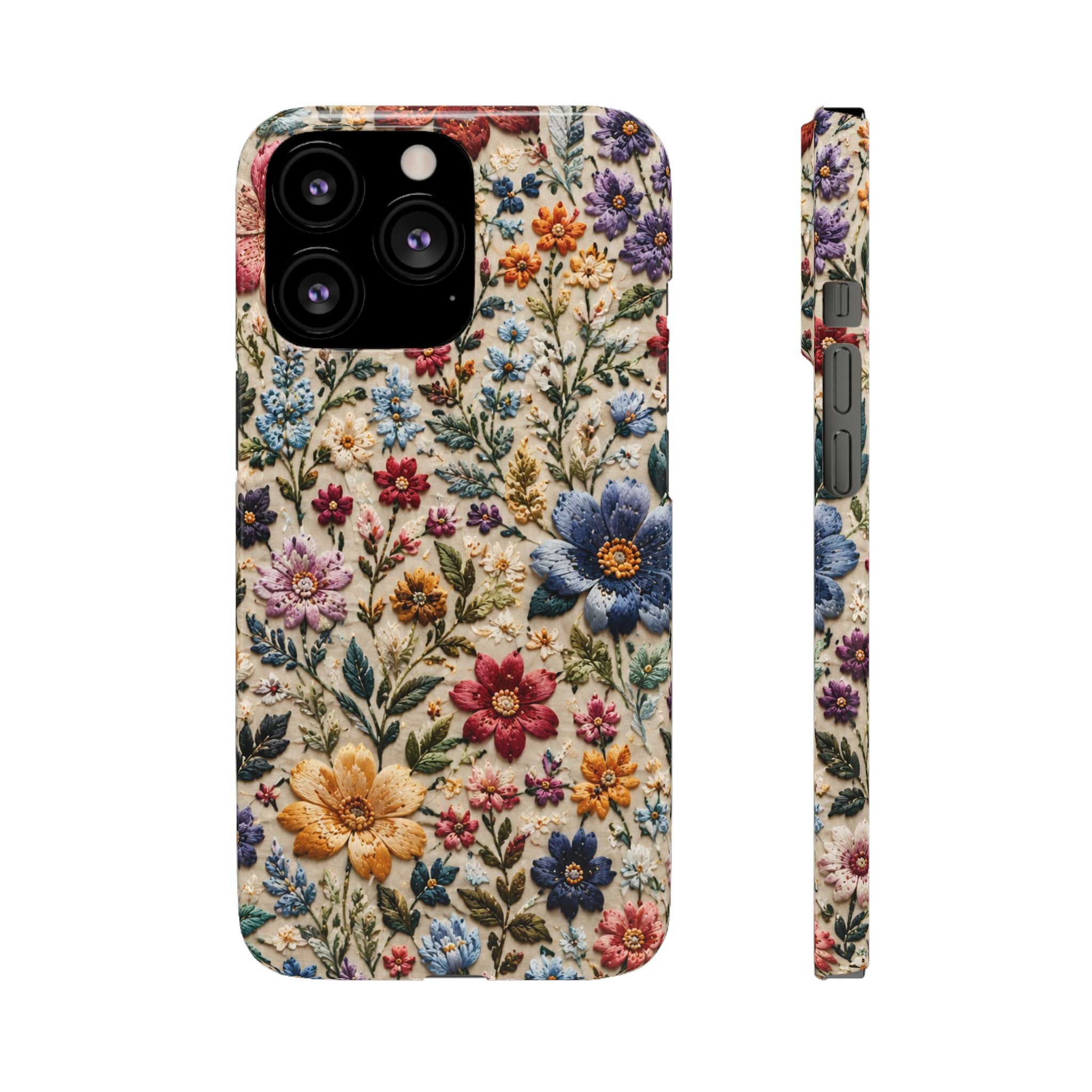 HIMZETT VIRÁGOS IPHONE TOK