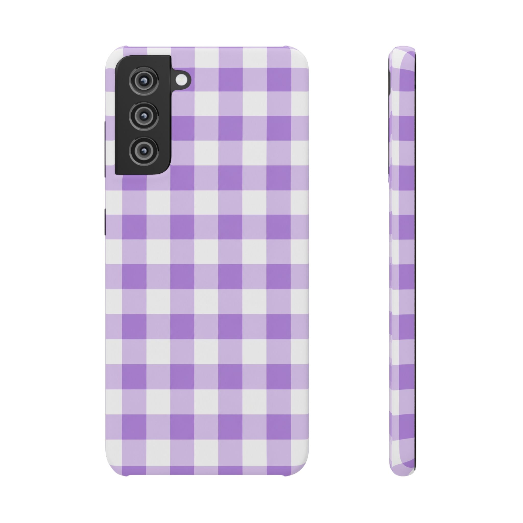 LILA KOCKÁS SAMSUNG IPHONE TOK