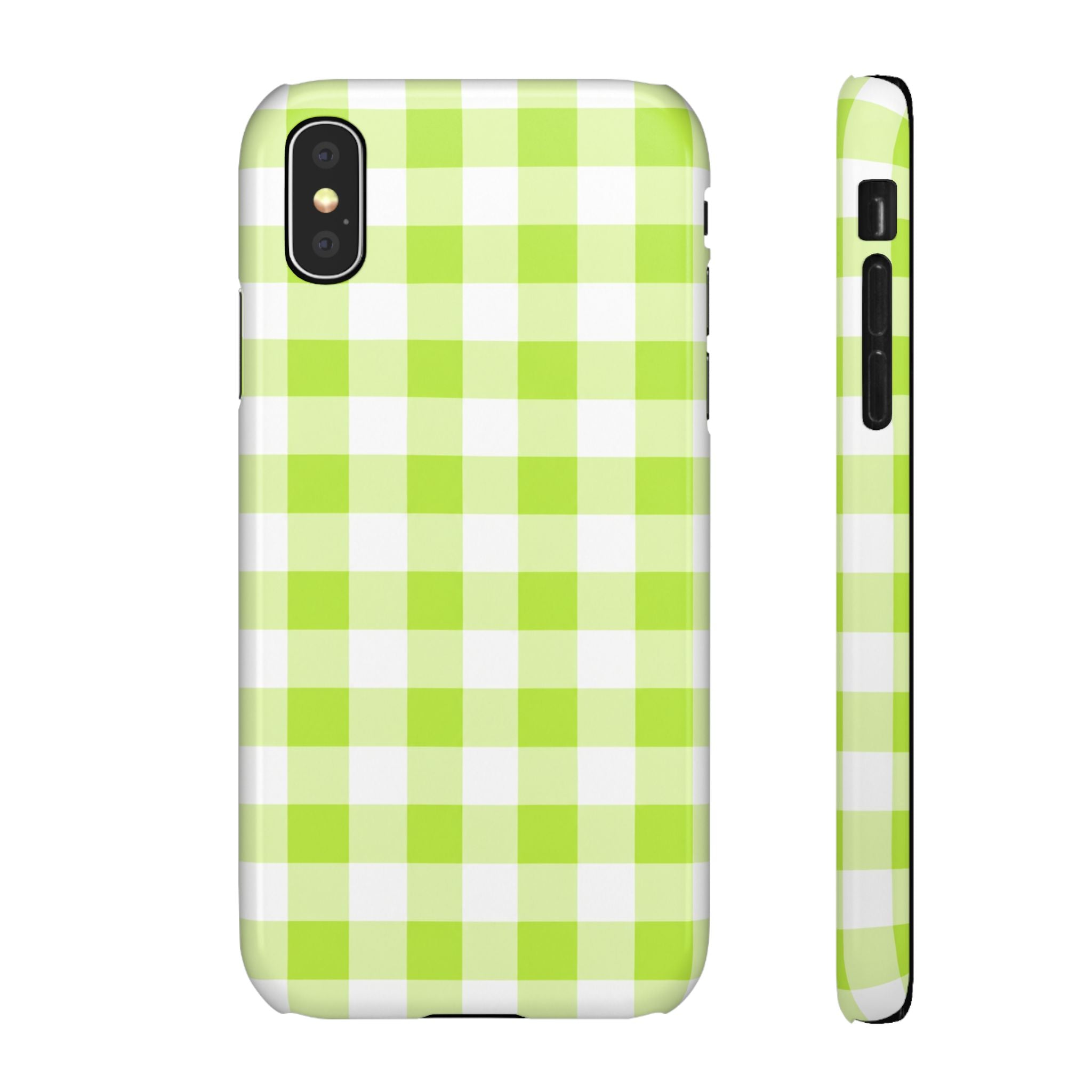 ZÖLD KOCKÁS SAMSUNG IPHONE TOK