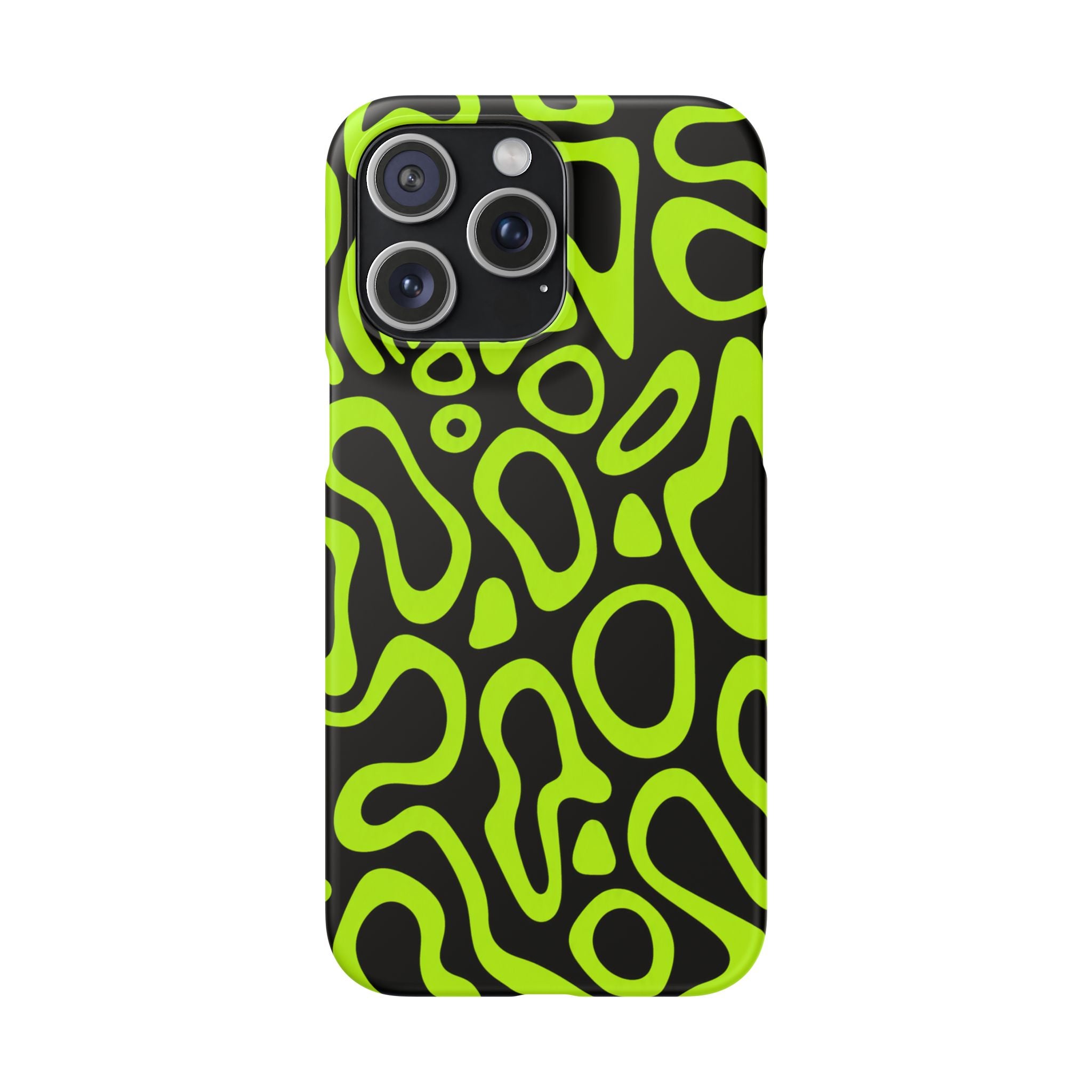 ZÖLD MINTÁS SAMSUNG IPHONE TOK