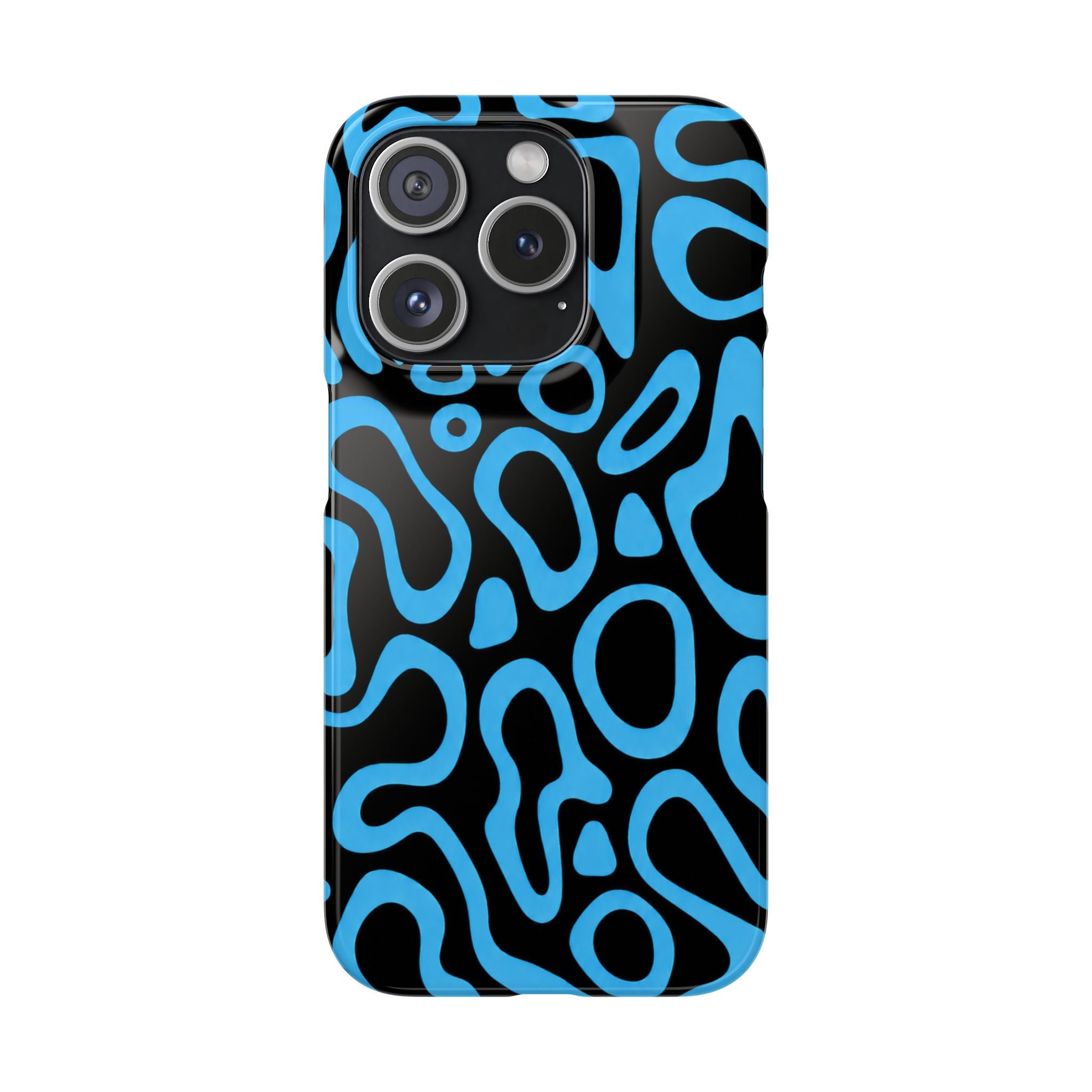 KÉK MINTÁS SAMSUNG IPHONE TOK