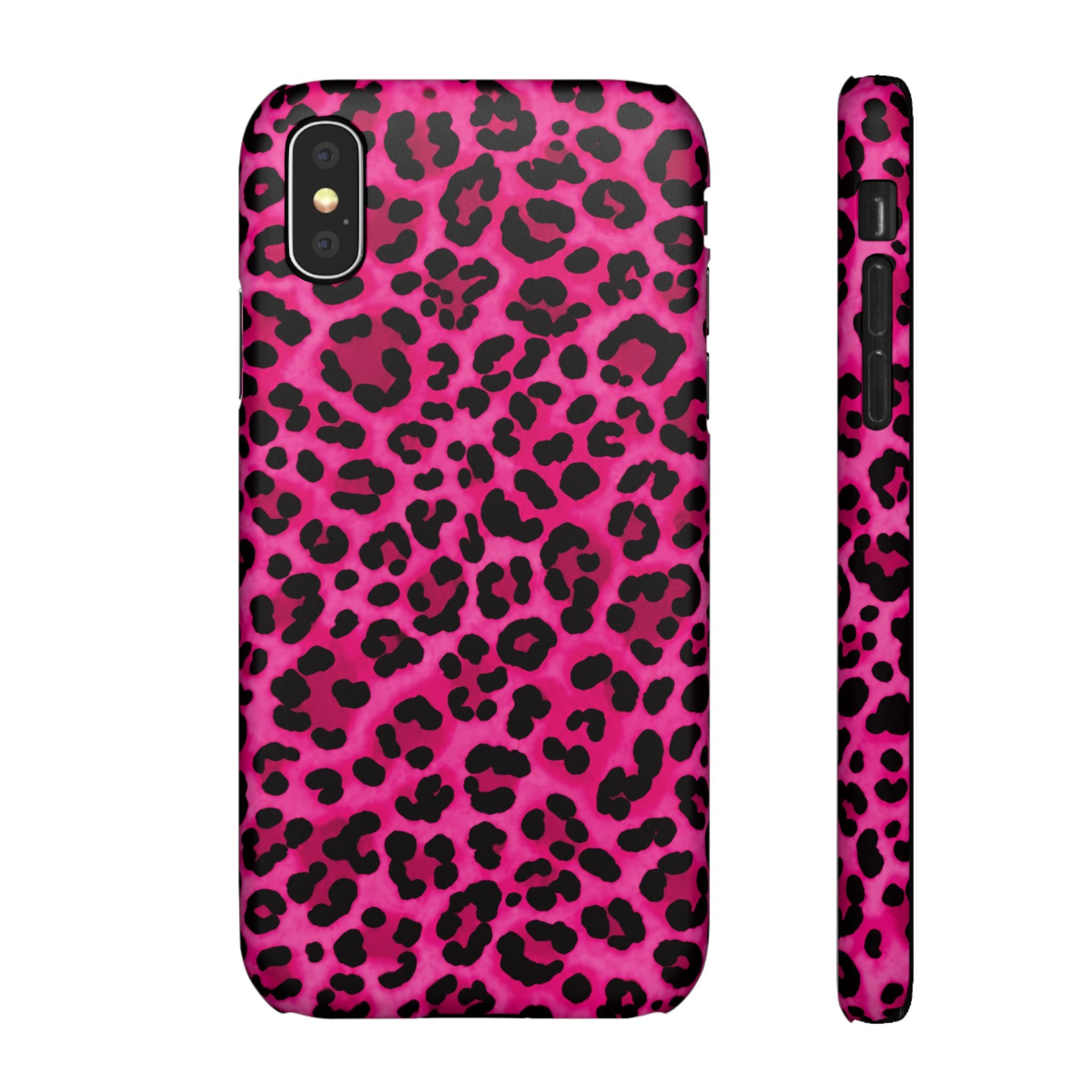 RÓZSASZIN LEOPÁRD SAMSUNG IPHONE TOK