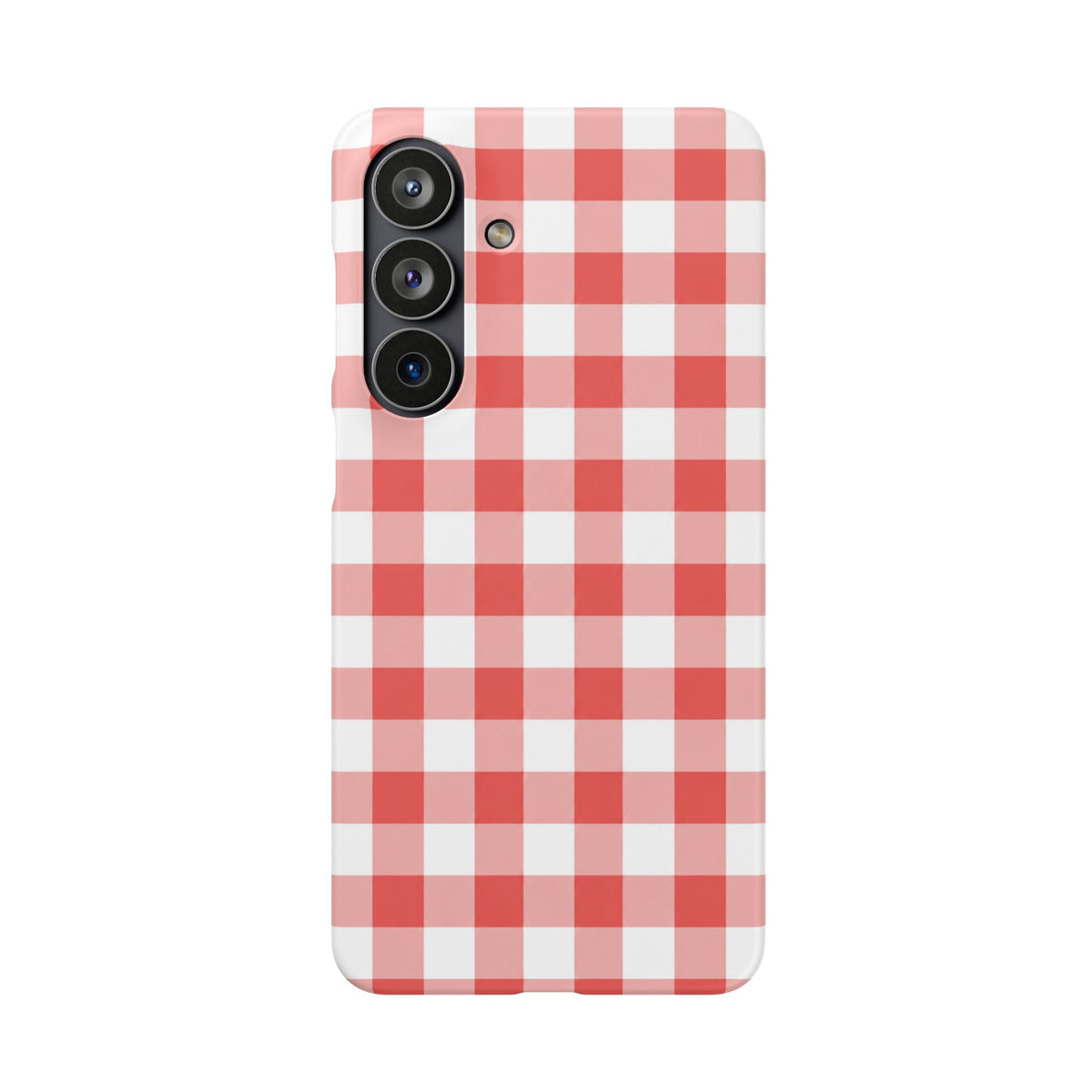 PIROS KOCKÁS SAMSUNG IPHONE TOK