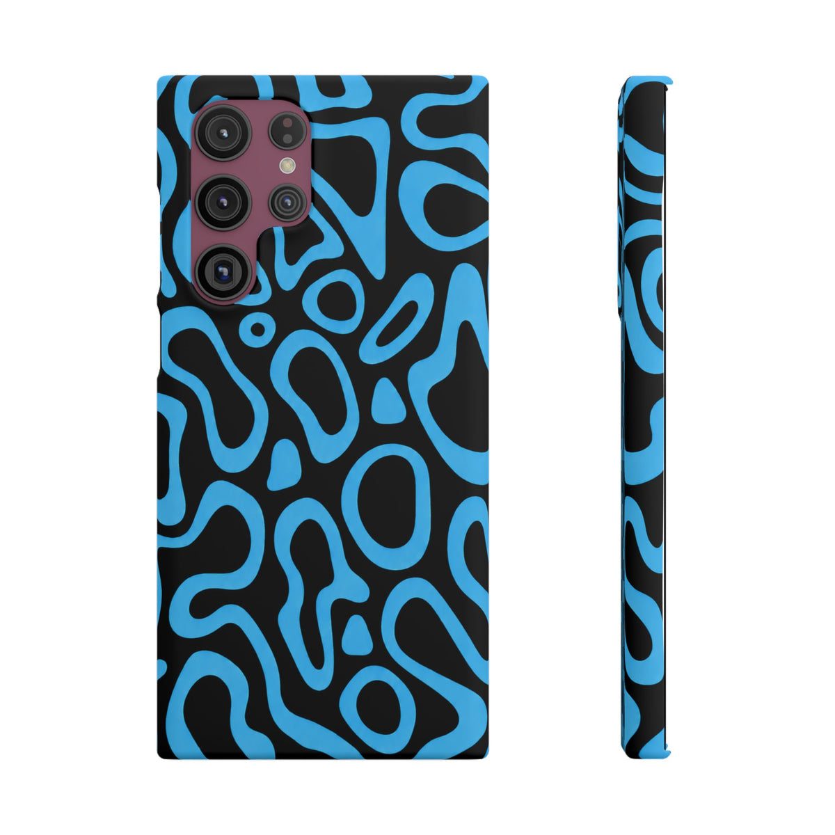 KÉK MINTÁS SAMSUNG IPHONE TOK