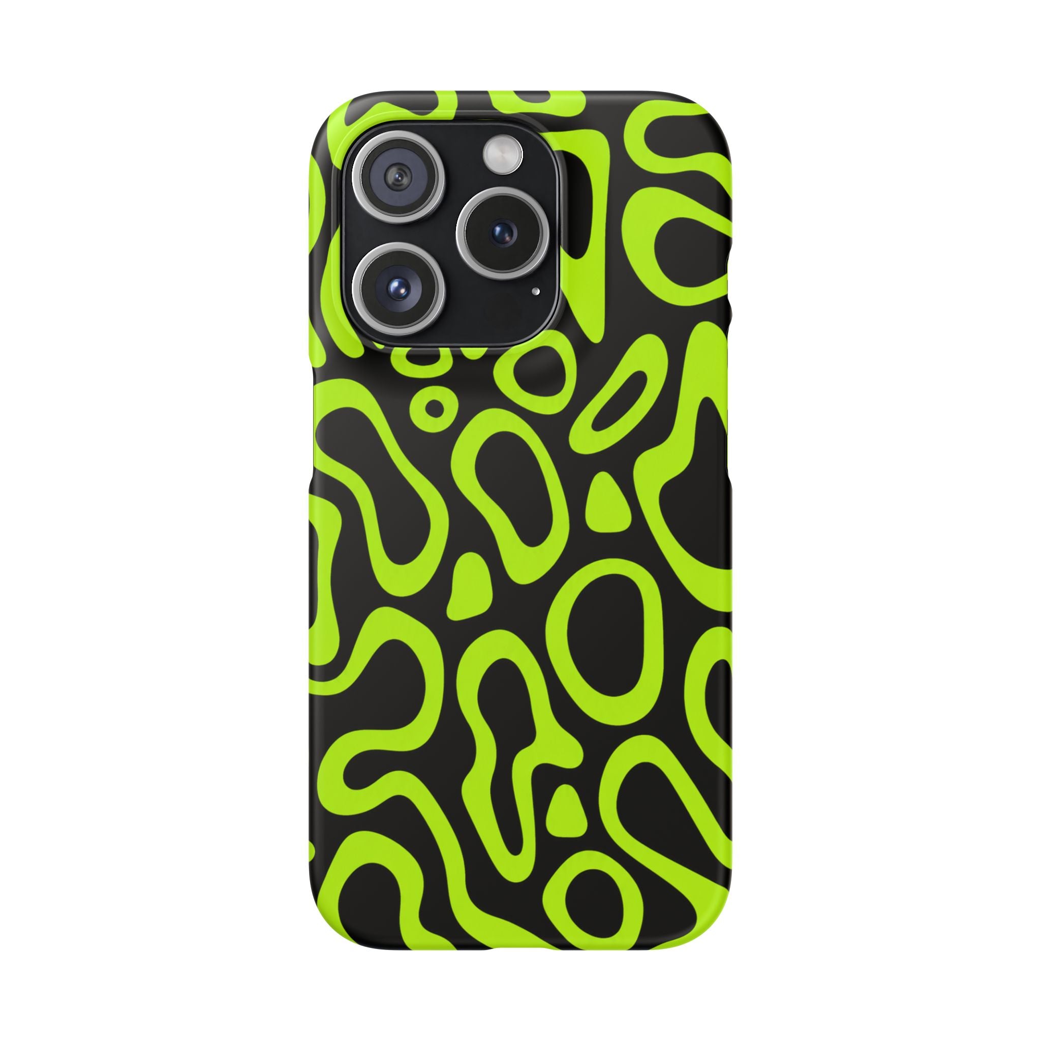 ZÖLD MINTÁS SAMSUNG IPHONE TOK