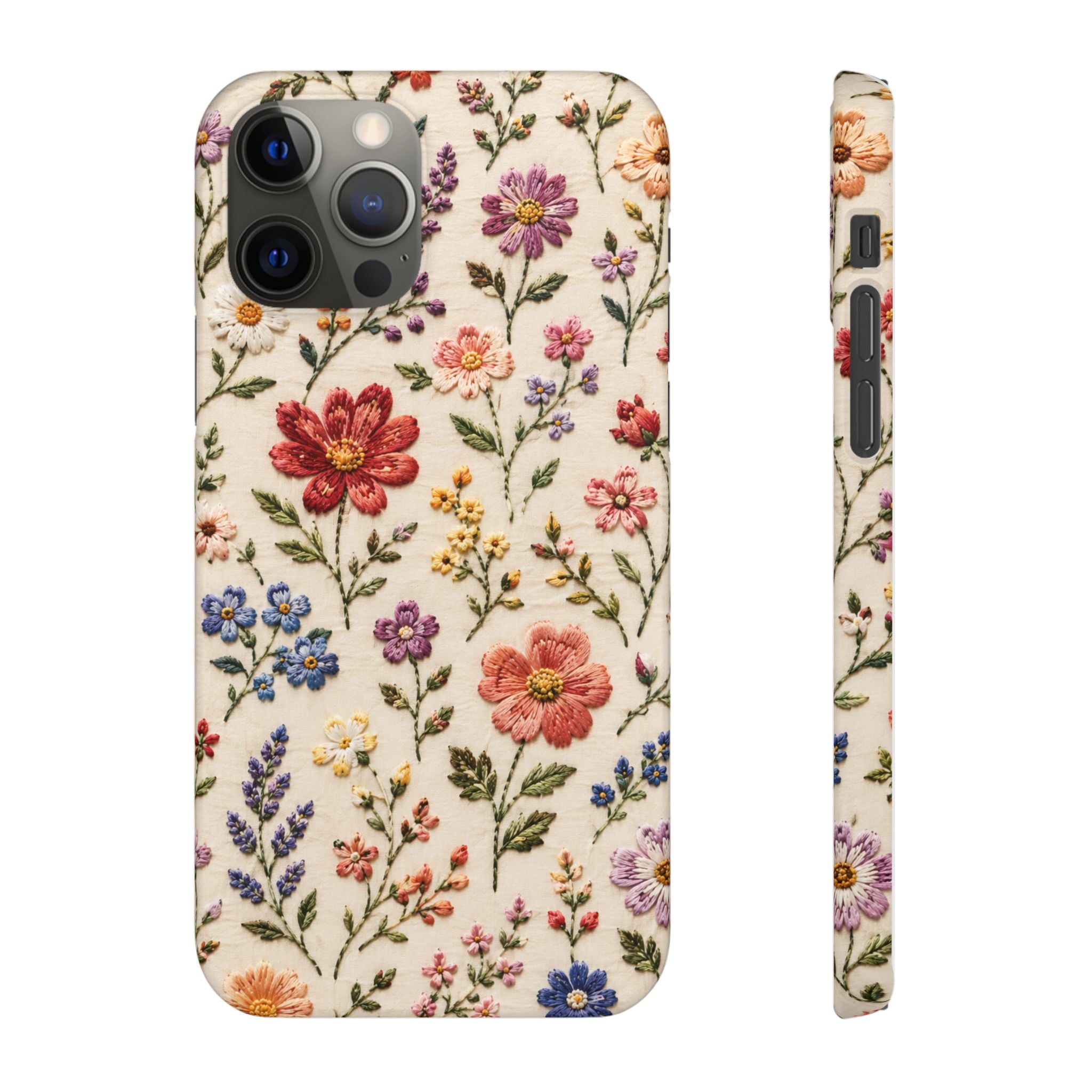 HIMZETT VIRÁGOS IPHONE TOK