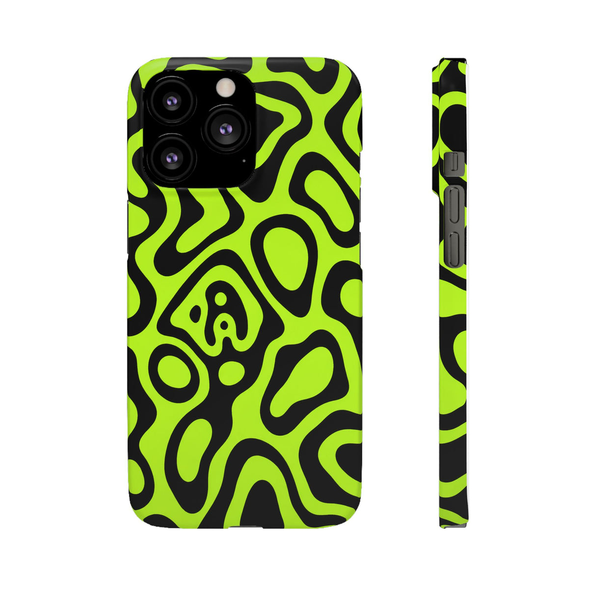 ZÖLD MINTÁS SAMSUNG IPHONE TOK