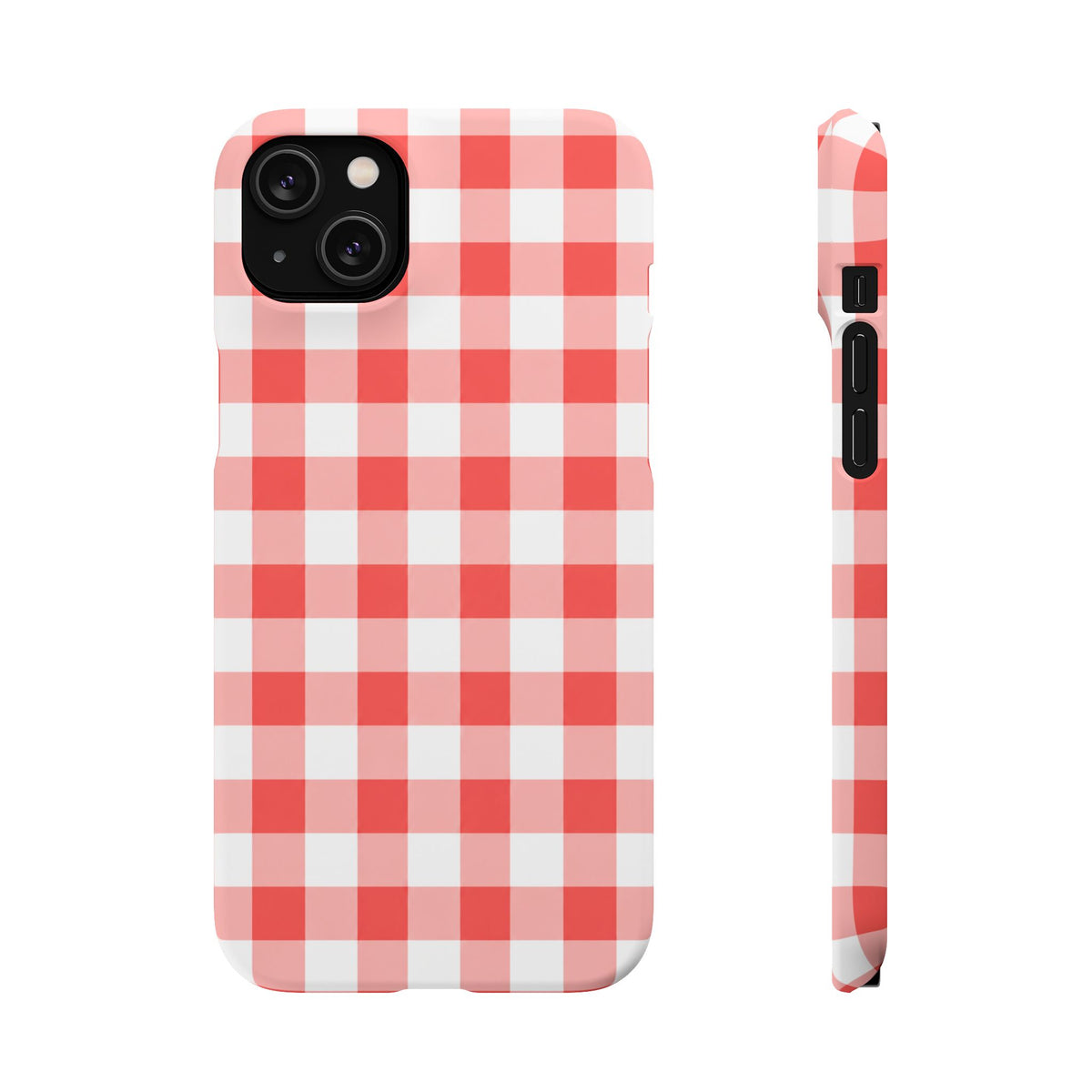 PIROS KOCKÁS SAMSUNG IPHONE TOK