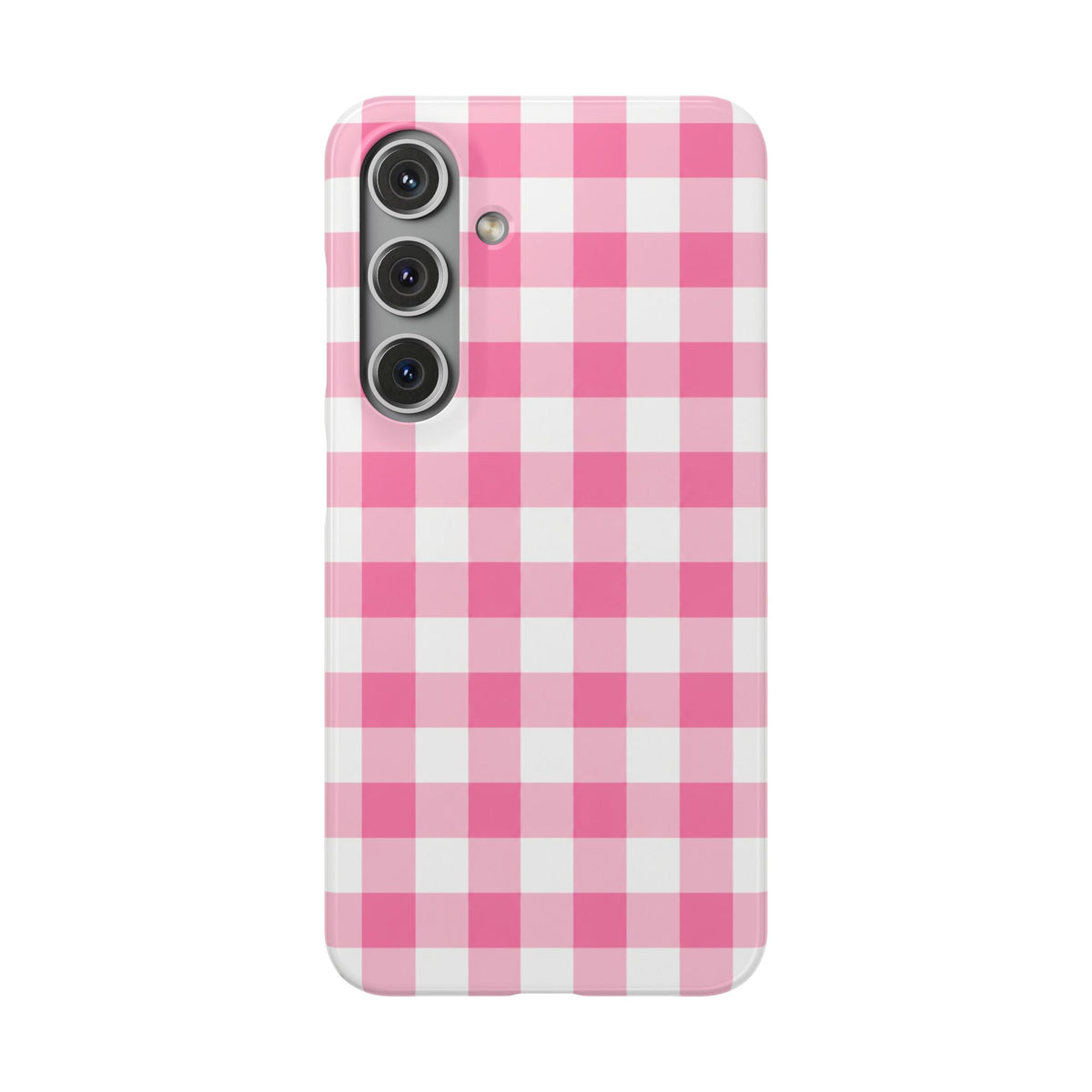 RÓZSASZIN KOCKÁS SAMSUNG IPHONE TOK