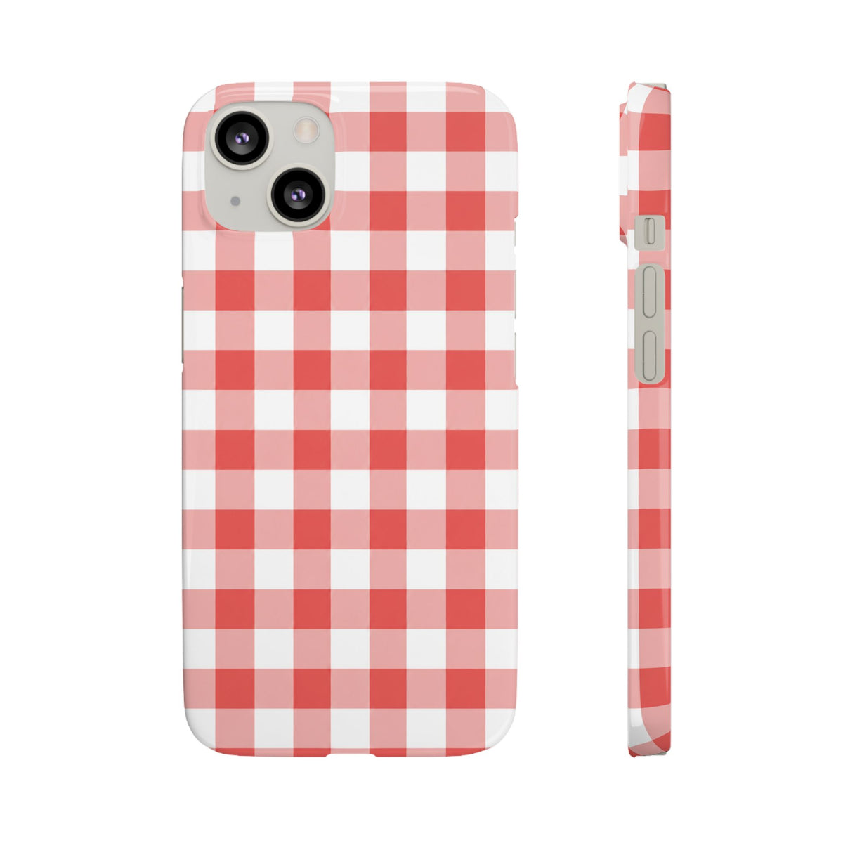 PIROS KOCKÁS SAMSUNG IPHONE TOK