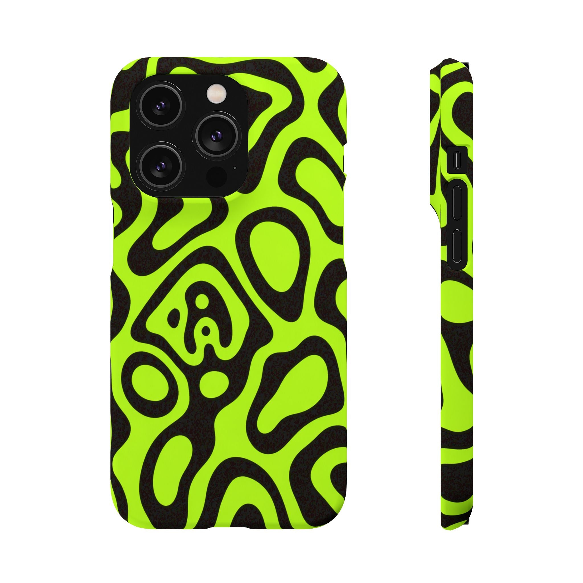 ZÖLD MINTÁS SAMSUNG IPHONE TOK