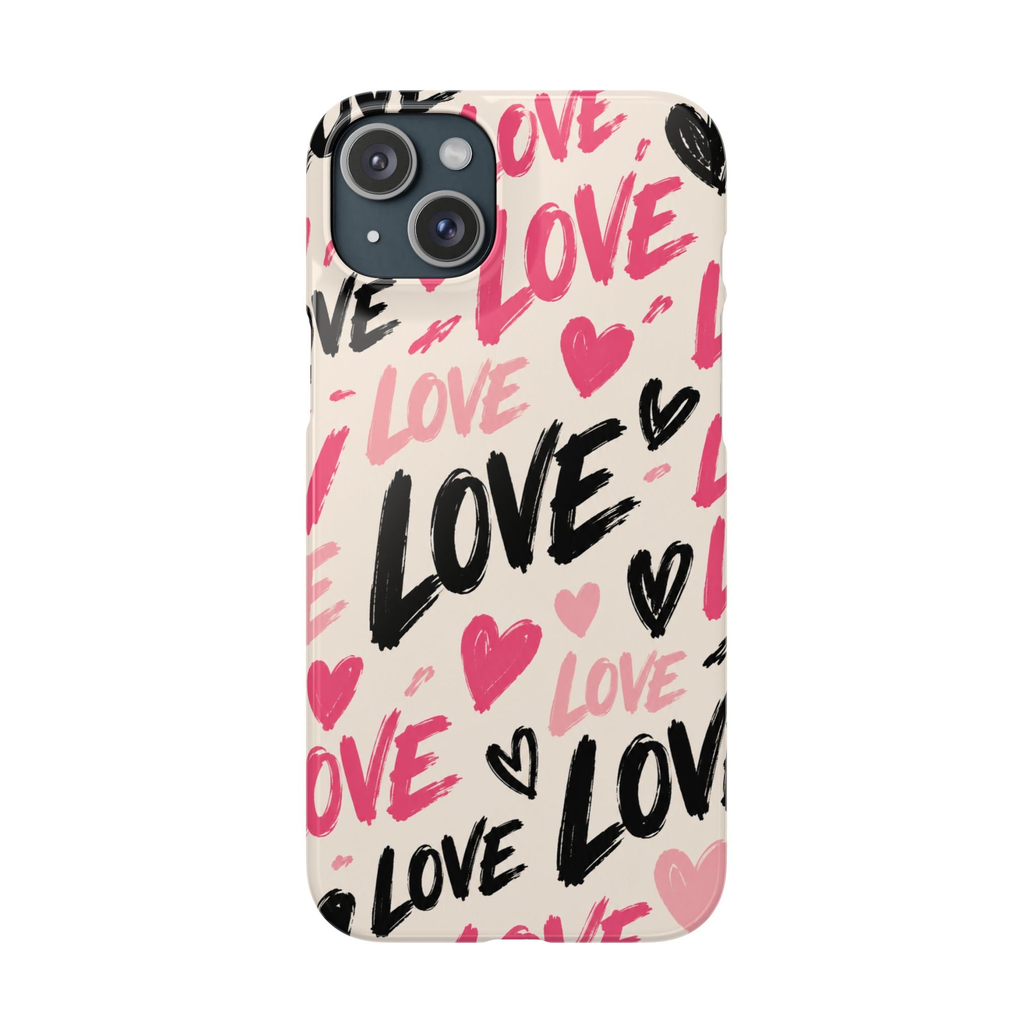 LOVE MINTÁS IPHONE TOK