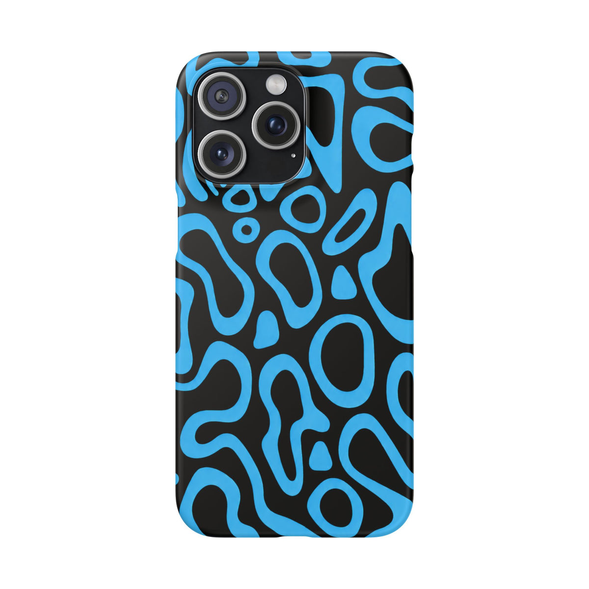 KÉK MINTÁS SAMSUNG IPHONE TOK