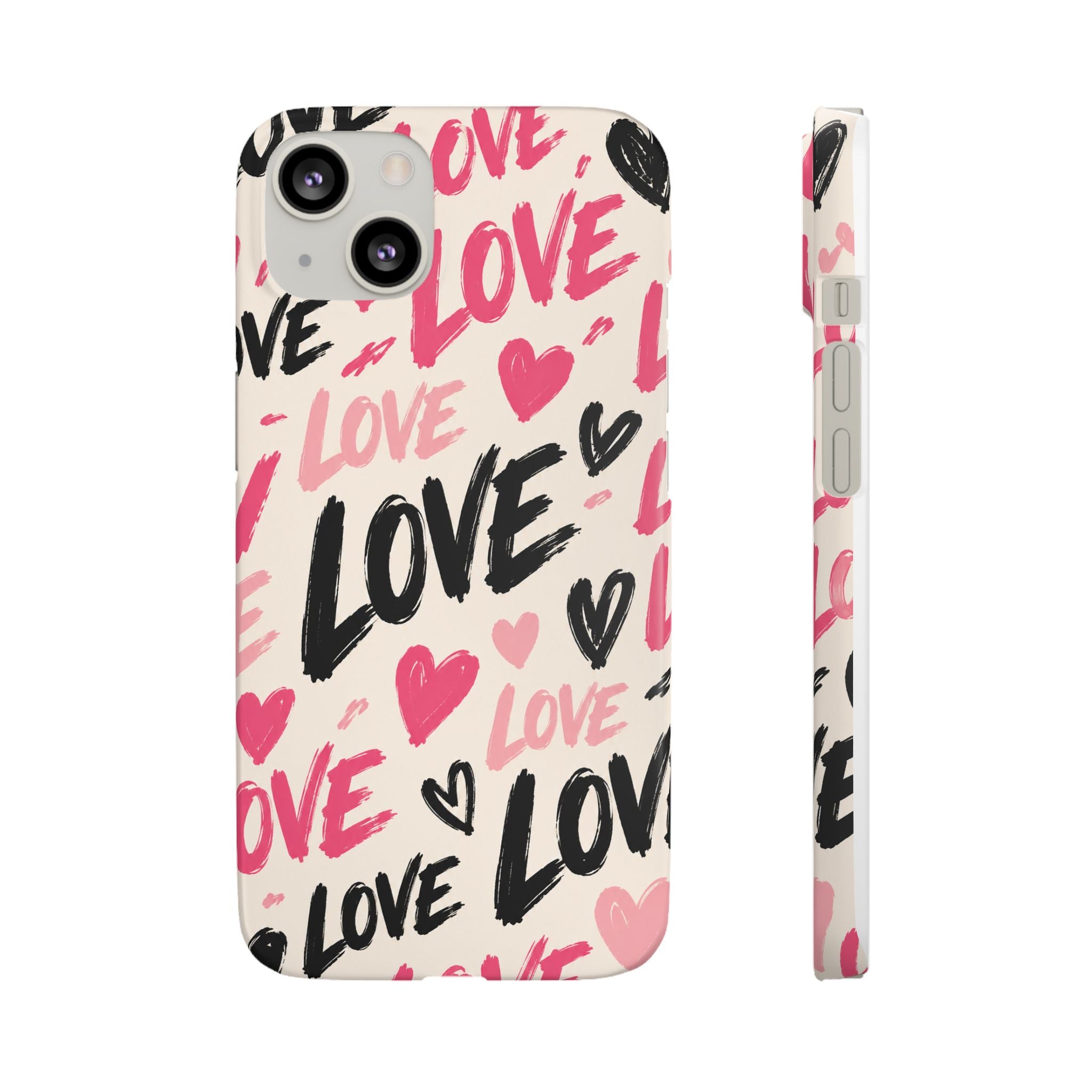 LOVE MINTÁS IPHONE TOK