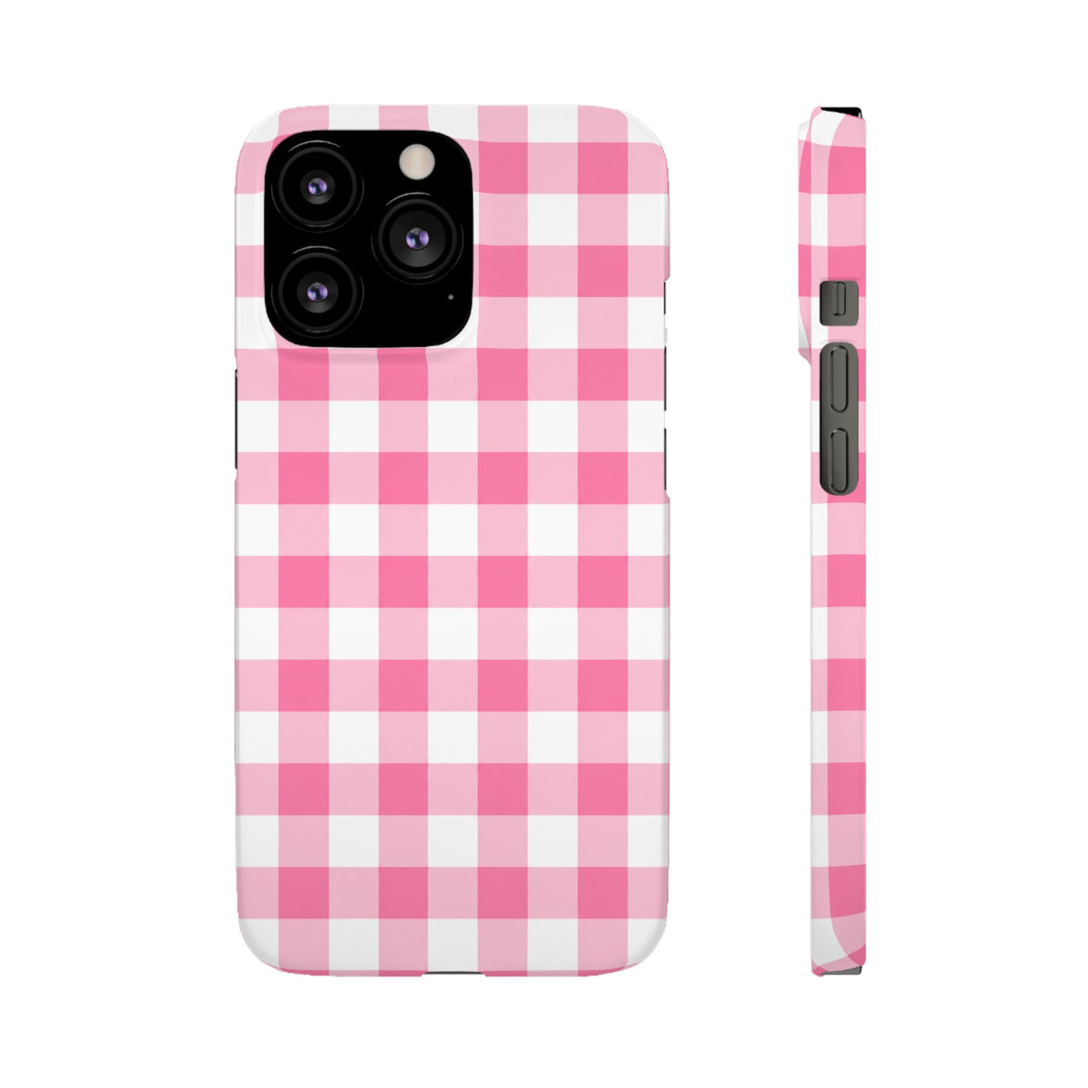 RÓZSASZIN KOCKÁS SAMSUNG IPHONE TOK