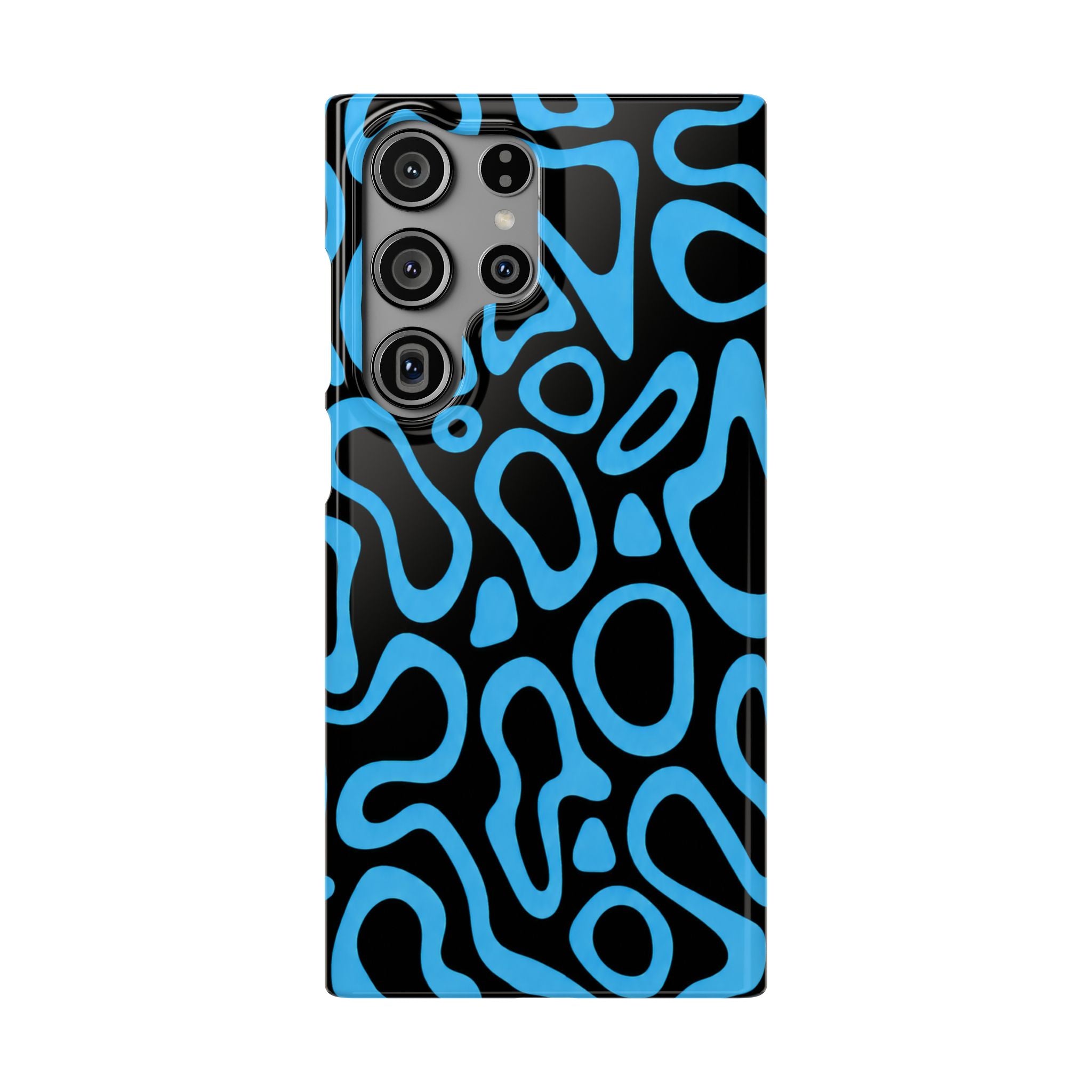 KÉK MINTÁS SAMSUNG IPHONE TOK
