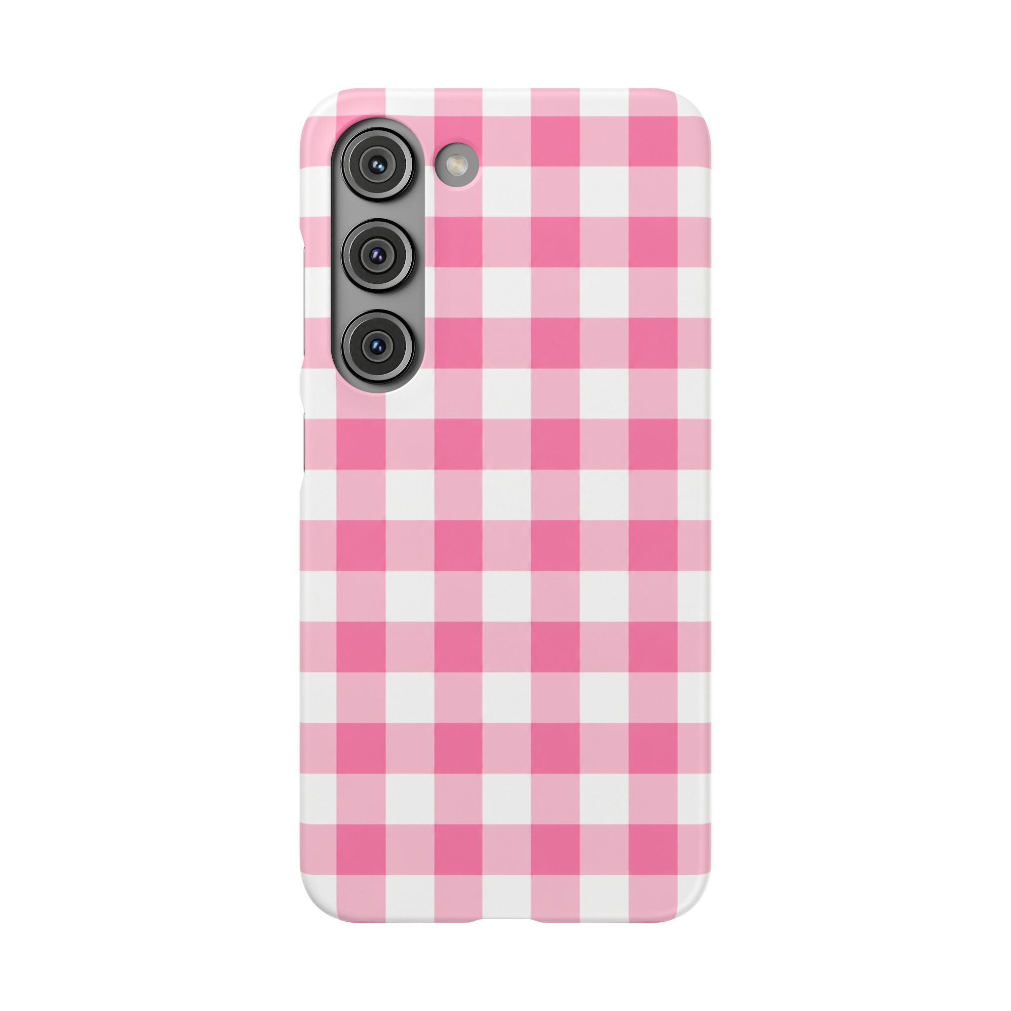 RÓZSASZIN KOCKÁS SAMSUNG IPHONE TOK