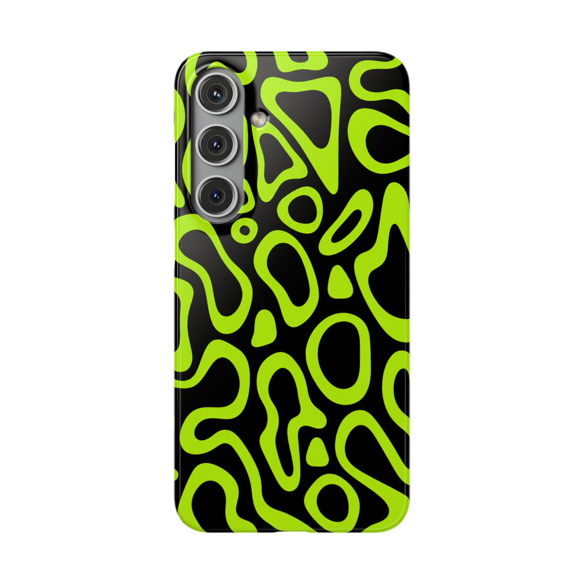 ZÖLD MINTÁS SAMSUNG IPHONE TOK