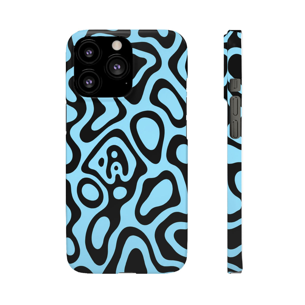KÉK MINTÁS SAMSUNG IPHONE TOK