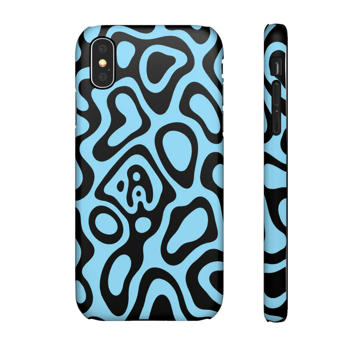 KÉK MINTÁS SAMSUNG IPHONE TOK