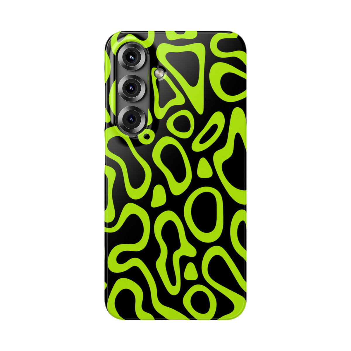 ZÖLD MINTÁS SAMSUNG IPHONE TOK