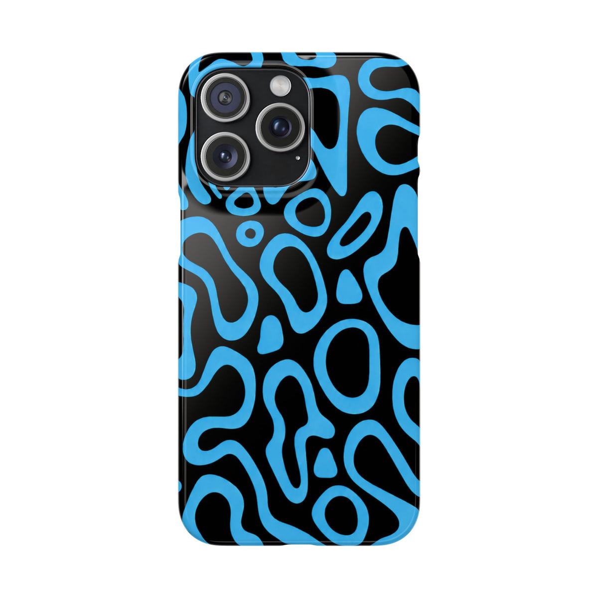 KÉK MINTÁS SAMSUNG IPHONE TOK