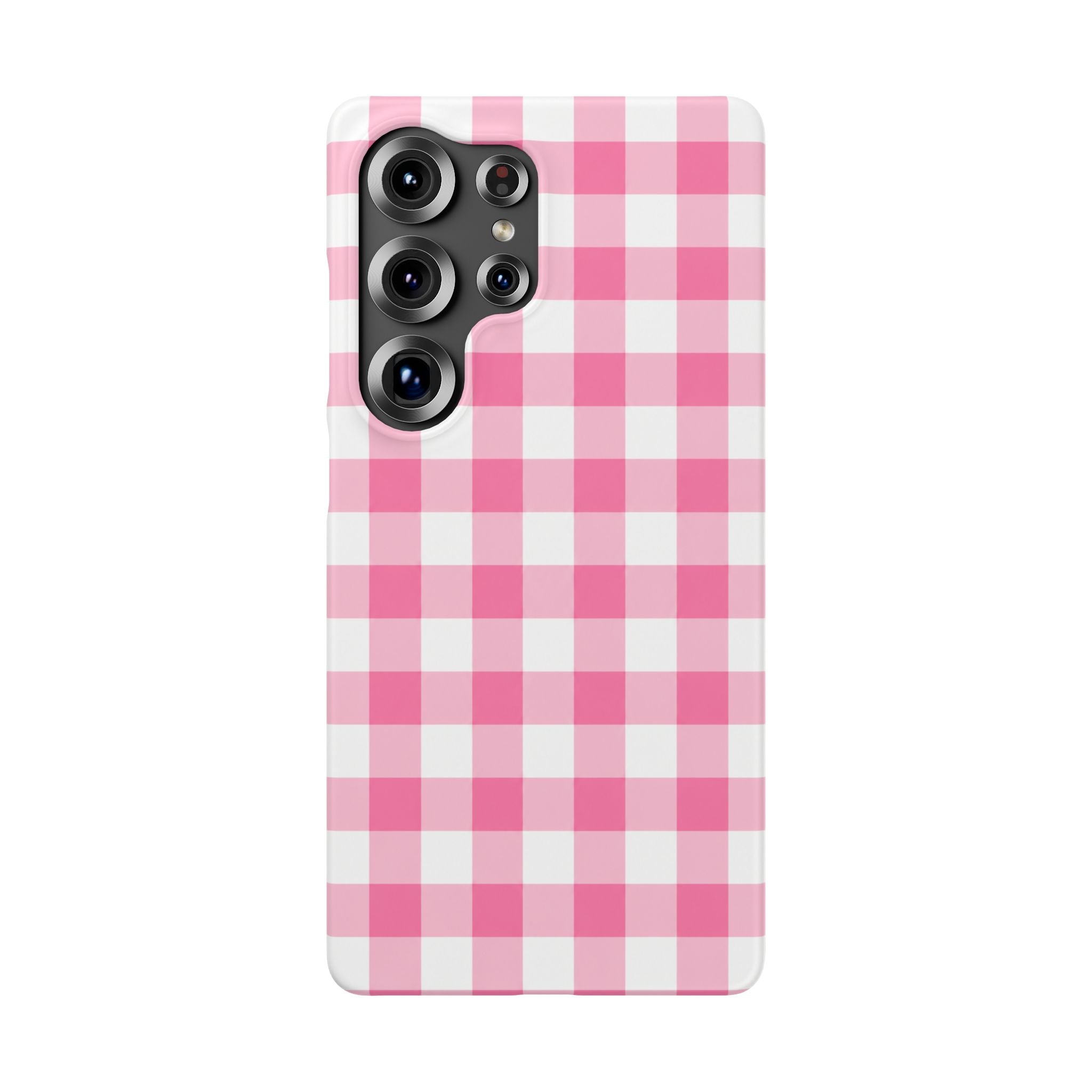 RÓZSASZIN KOCKÁS SAMSUNG IPHONE TOK