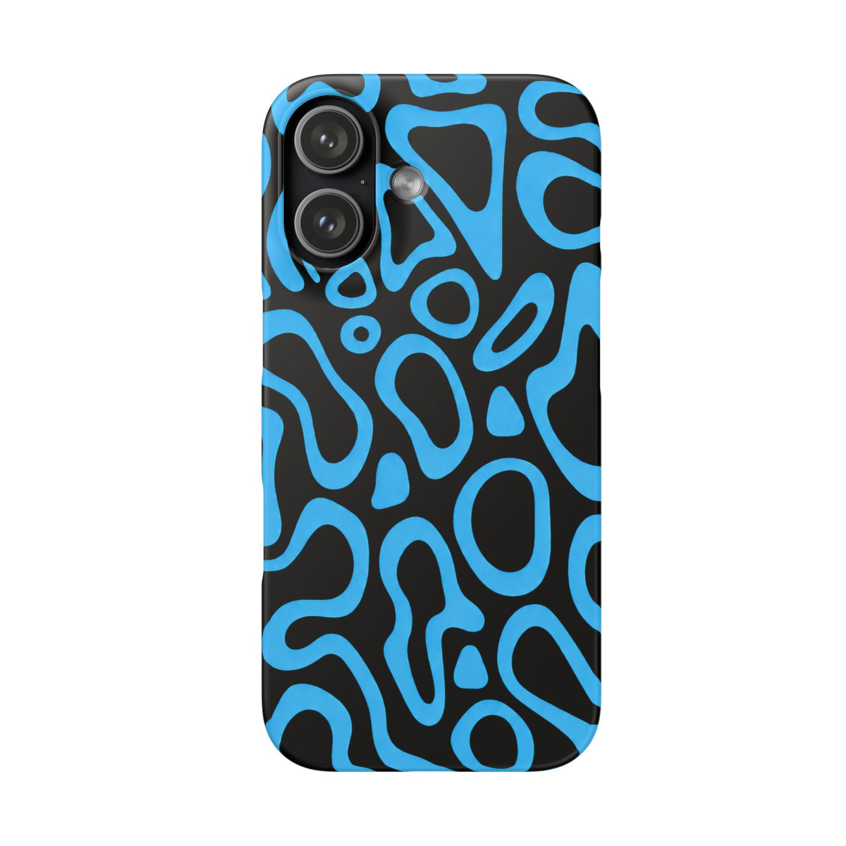 KÉK MINTÁS SAMSUNG IPHONE TOK